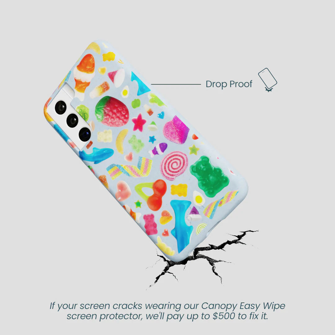Powder Blue Super Gummies Samsung Galaxy S22 Case - Image 5
