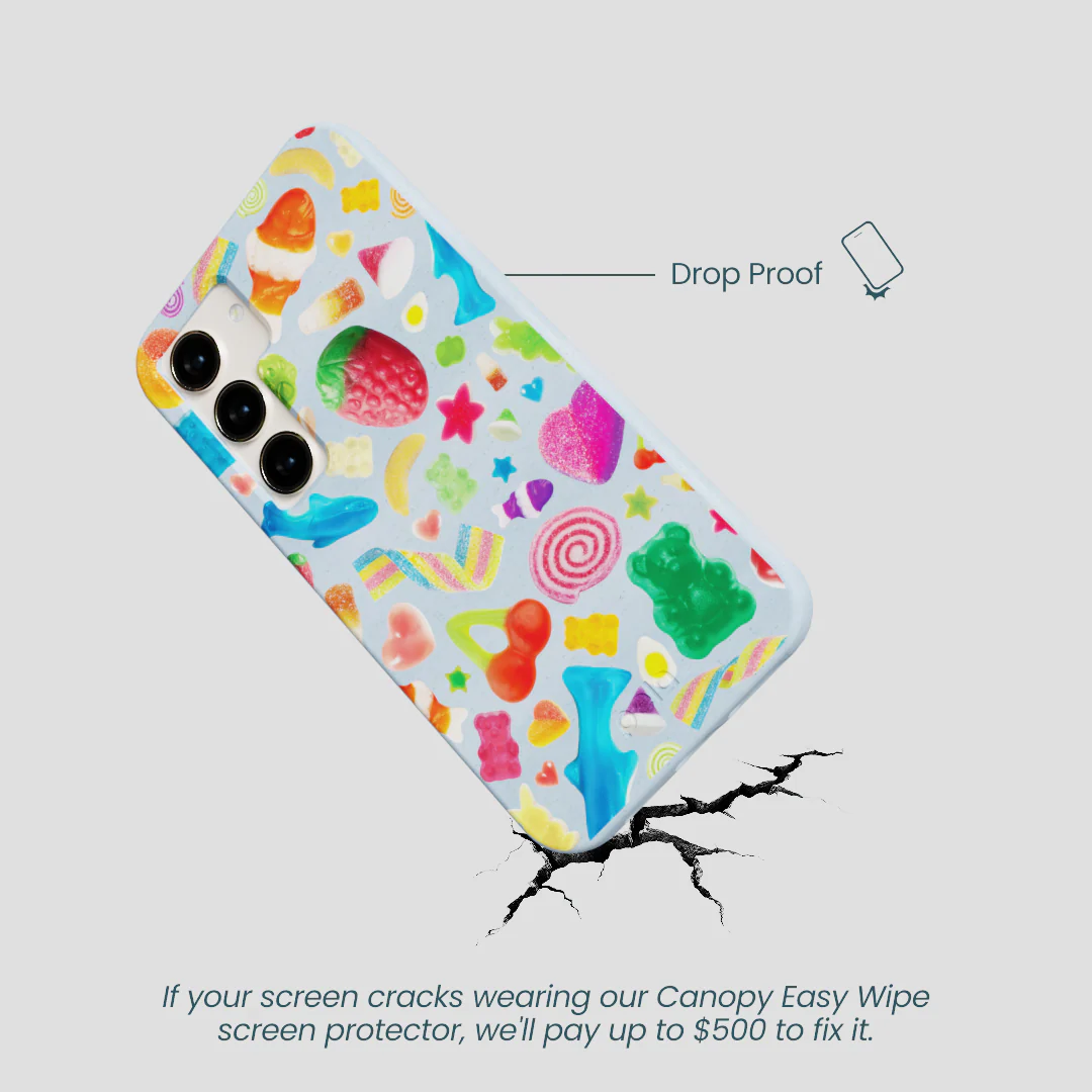 Powder Blue Super Gummies Samsung Galaxy S24 Case - Image 5