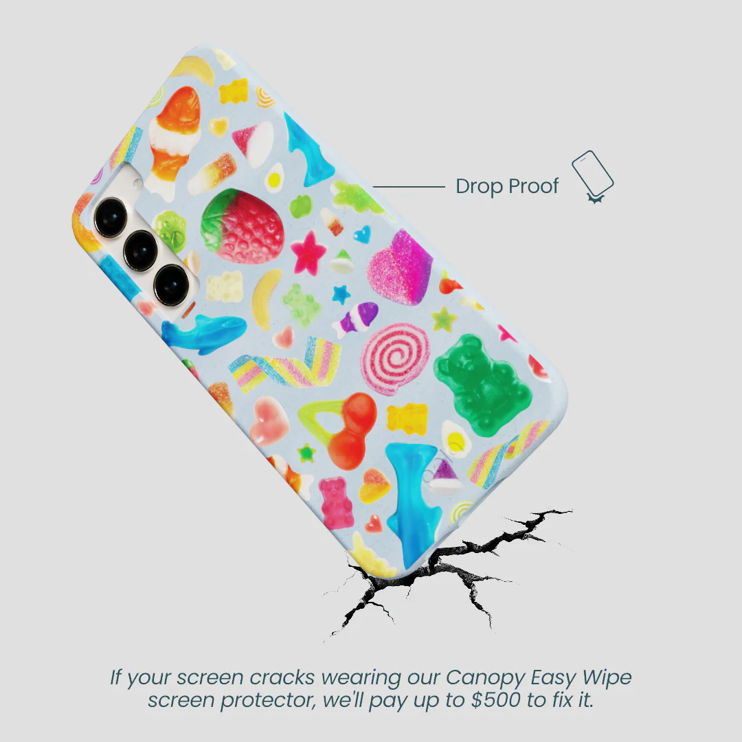Powder Blue Super Gummies Samsung Galaxy S24+(Plus) Case - Image 5