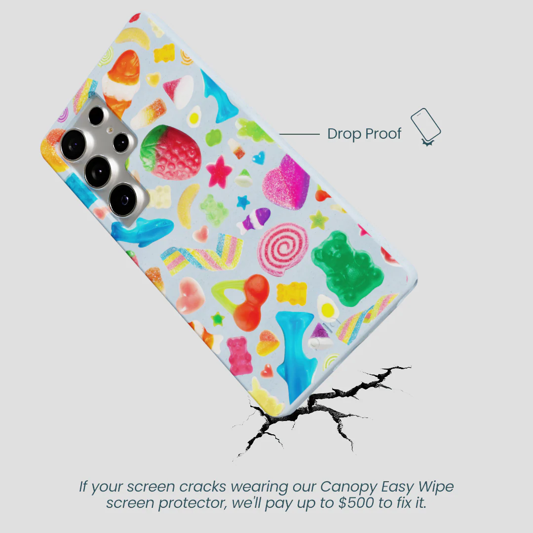 Powder Blue Super Gummies Samsung Galaxy S25 Ultra Case - Image 5