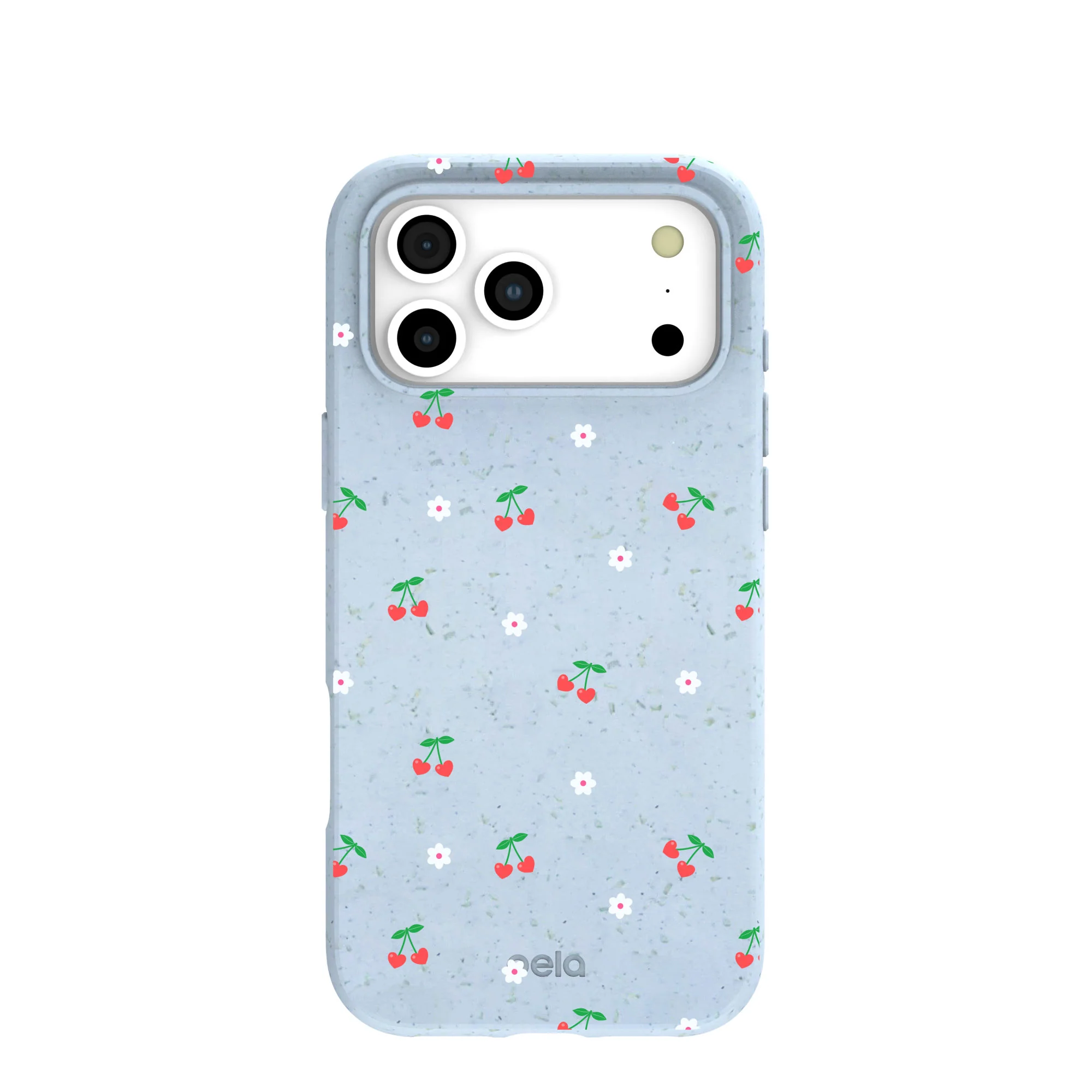 Powder Blue Sweet Cherries iPhone 17 Pro Max Case