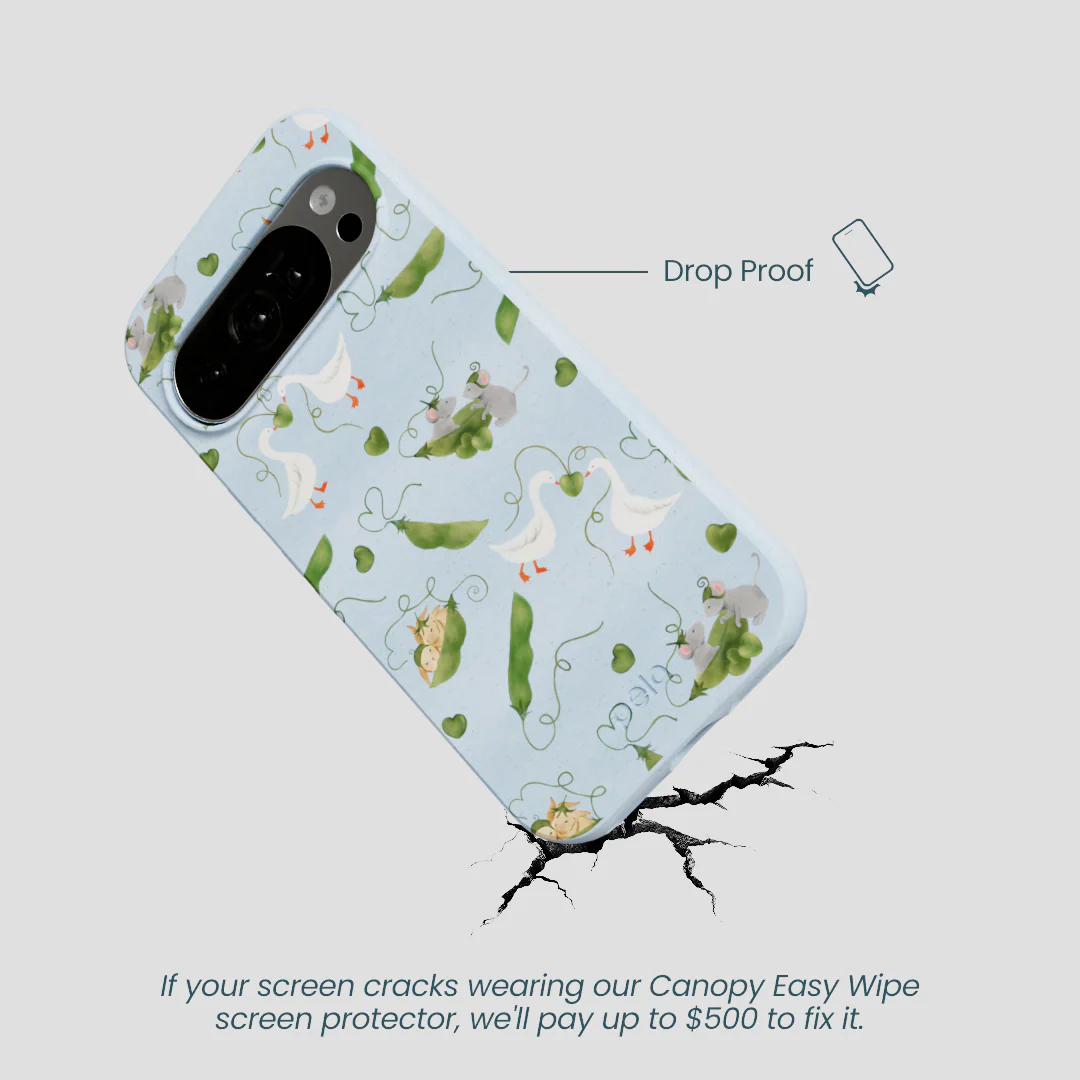 Powder Blue Two Peas in a Pod Google Pixel 10/10 Pro Case - Image 5