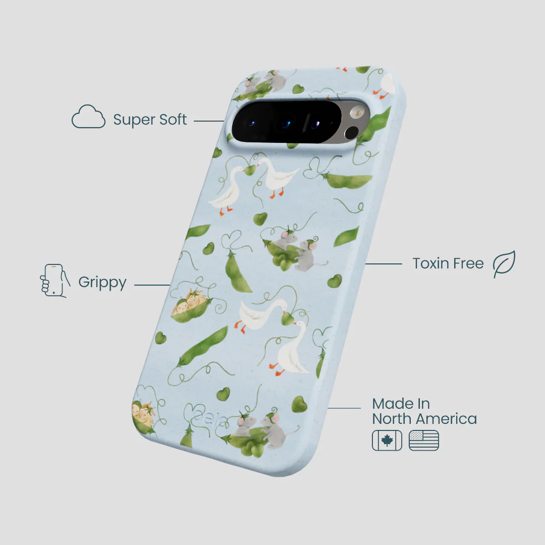 Powder Blue Two Peas in a Pod Google Pixel 9/9 Pro Case - Image 4