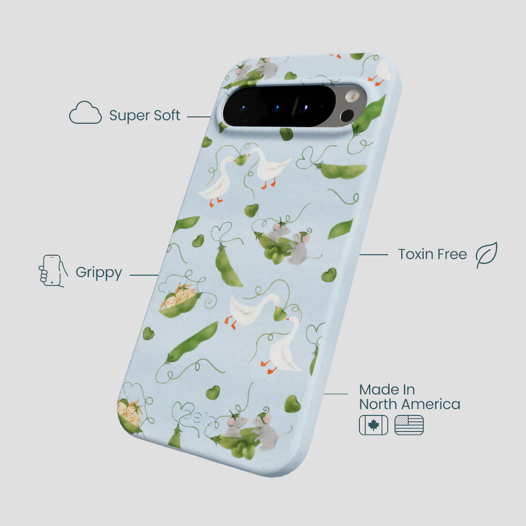 Powder Blue Two Peas in a Pod Google Pixel 9 Pro XL Case - Image 4