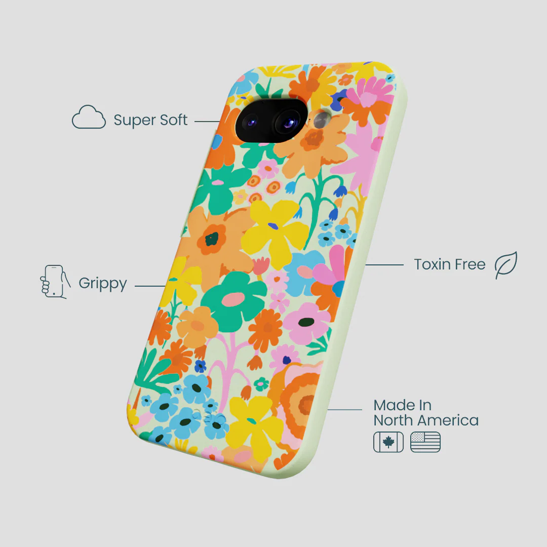 Sage Green Bright Spring Google Pixel 9a Case - Image 4