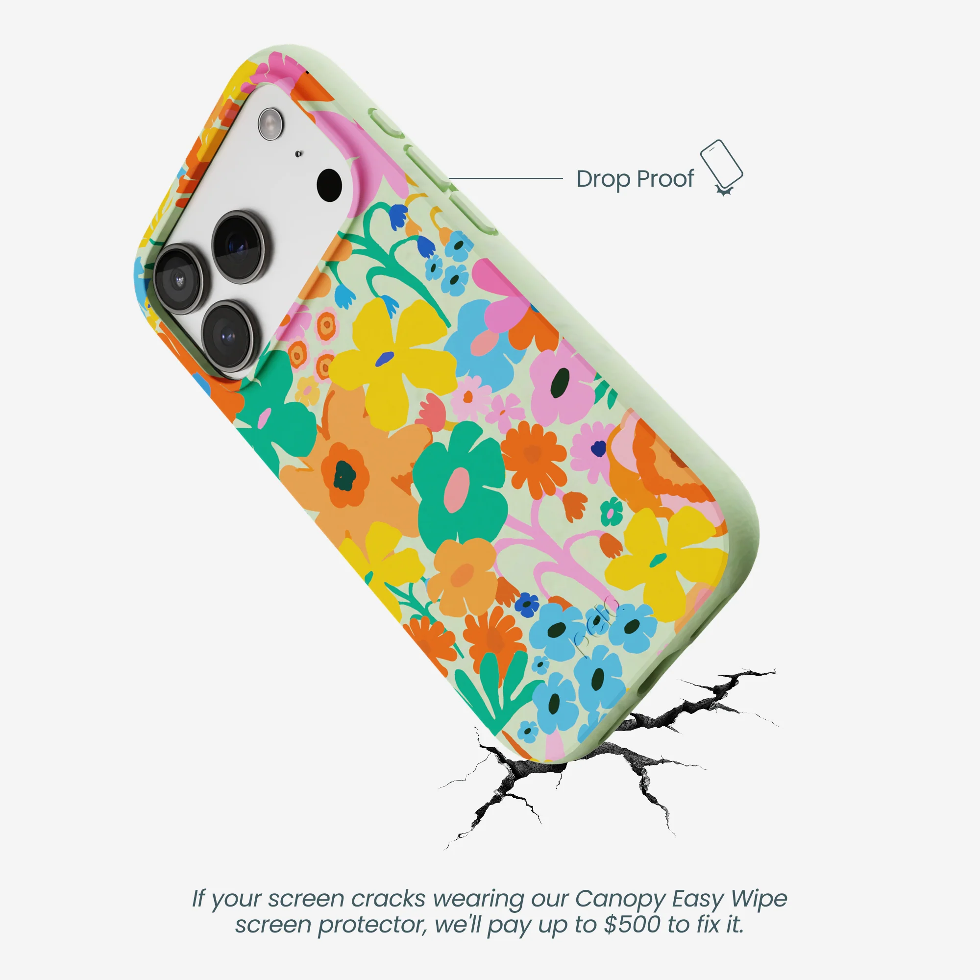 Sage Green Bright Spring iPhone 17 Pro Case - Image 5