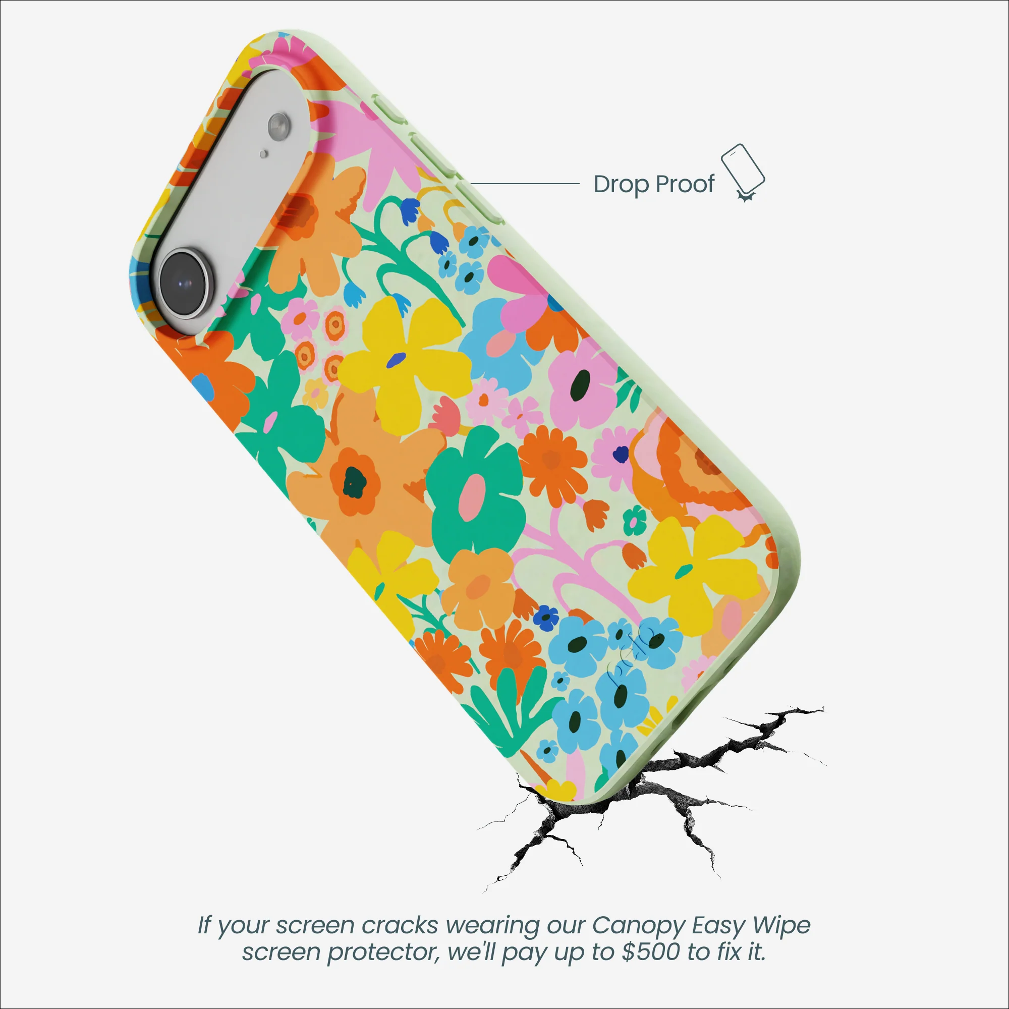 Sage Green Bright Spring iPhone Air Case - Image 5