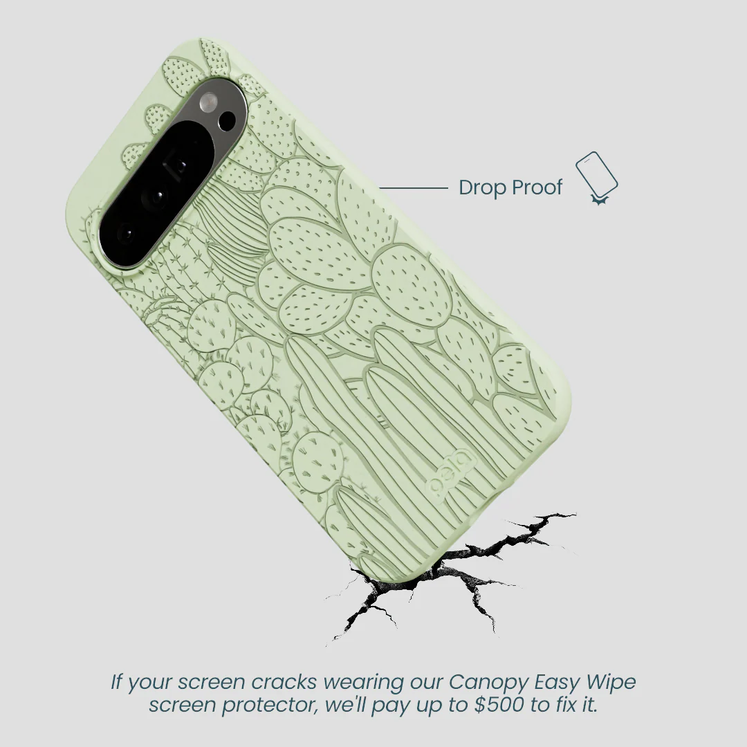 Sage Green Cacti Google Pixel 10 Pro XL Case - Image 4