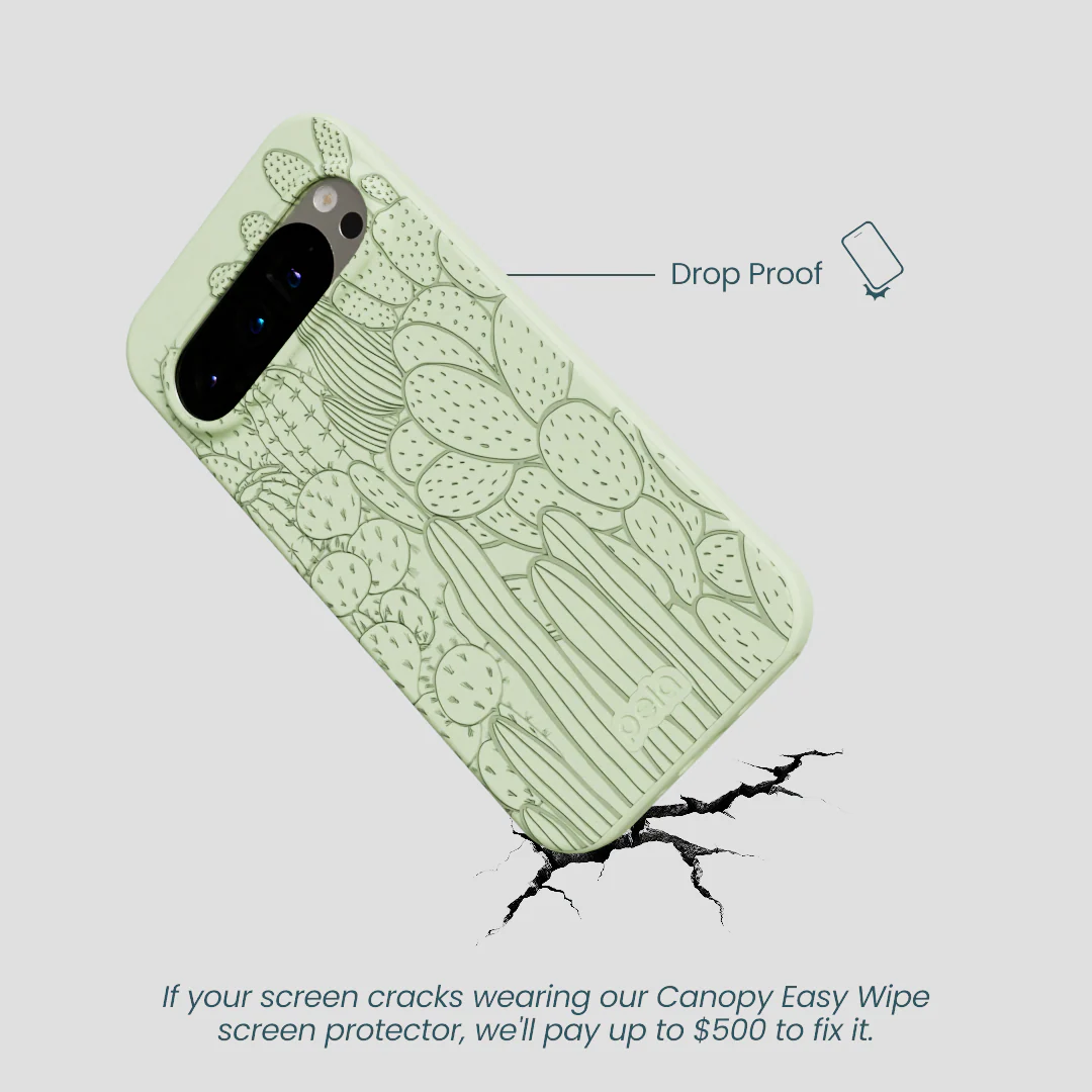 Sage Green Cacti Google Pixel 9/9 Pro Case - Image 4