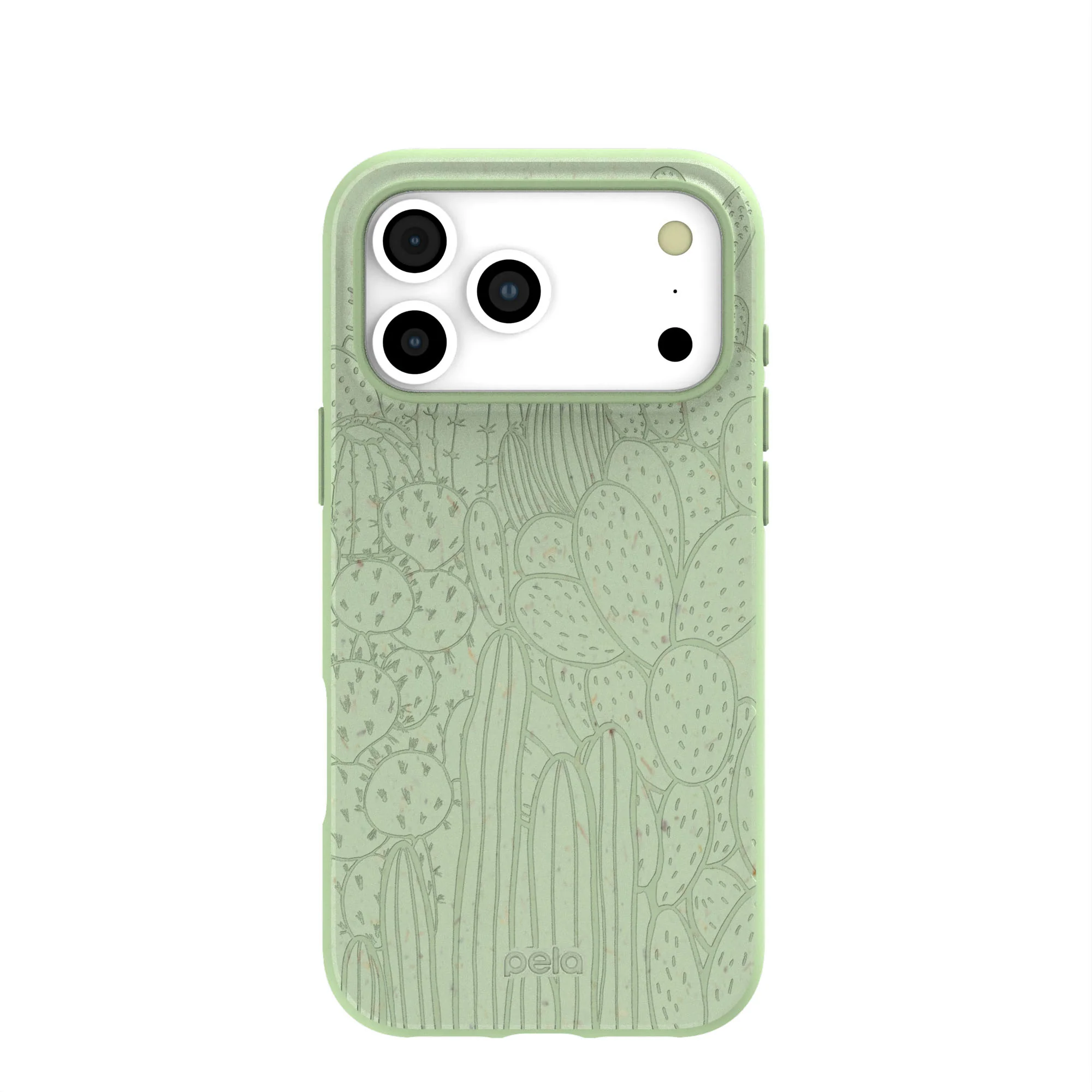 Sage Green Cacti iPhone 17 Pro Max Case