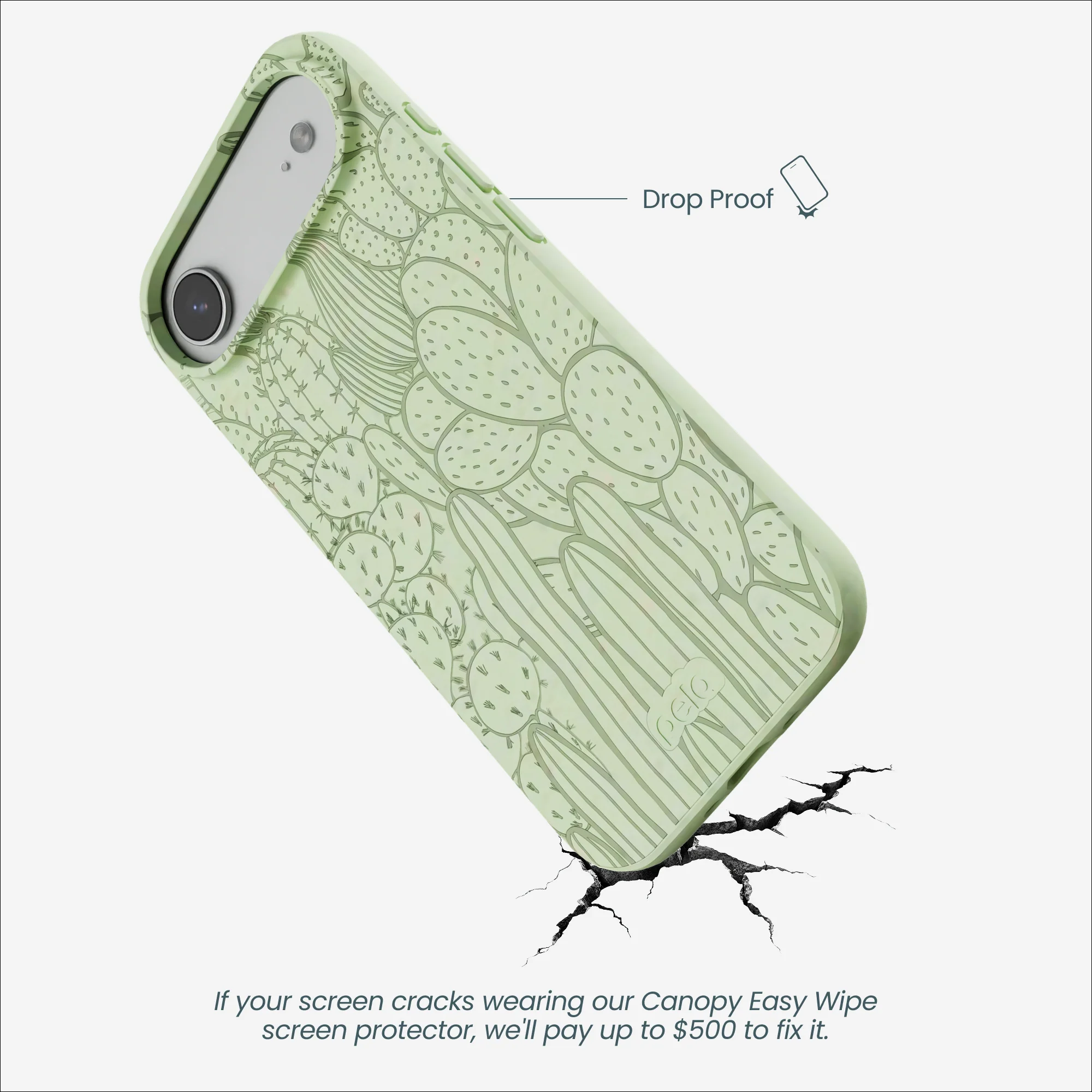 Sage Green Cacti iPhone Air Case - Image 5