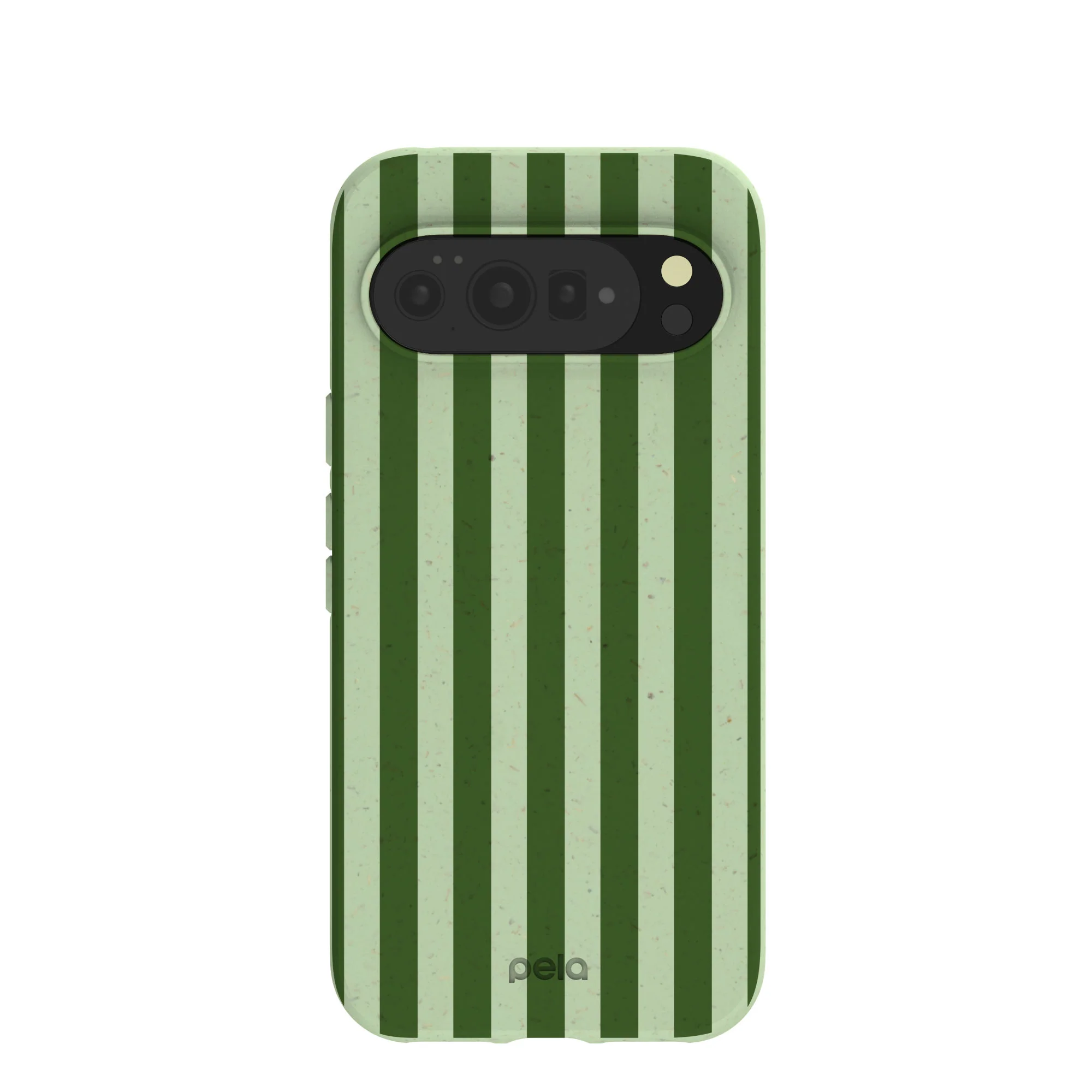 Sage Green Clover Stripes Google Pixel 10 Pro XL Case