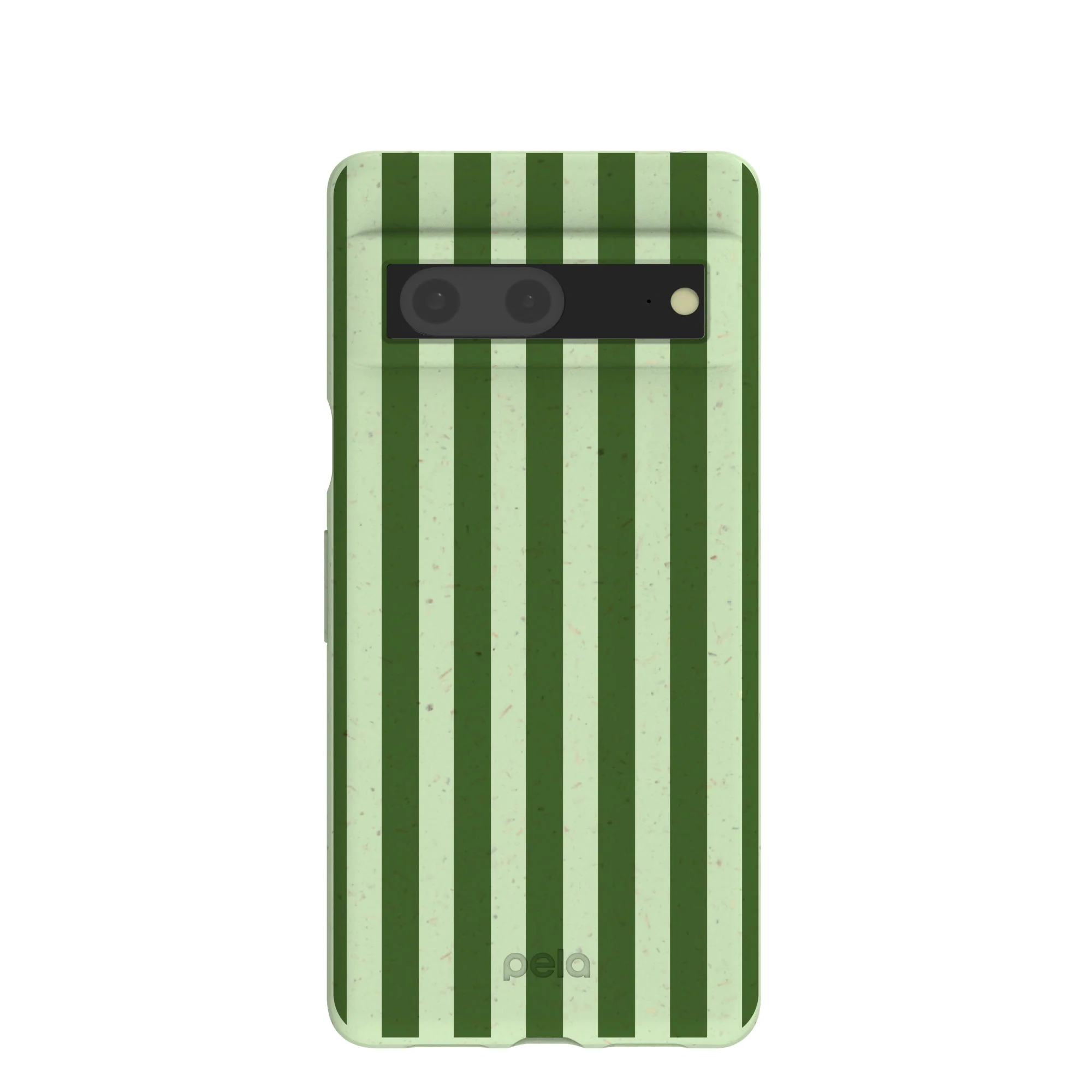 Sage Green Clover Stripes Google Pixel 7 Case