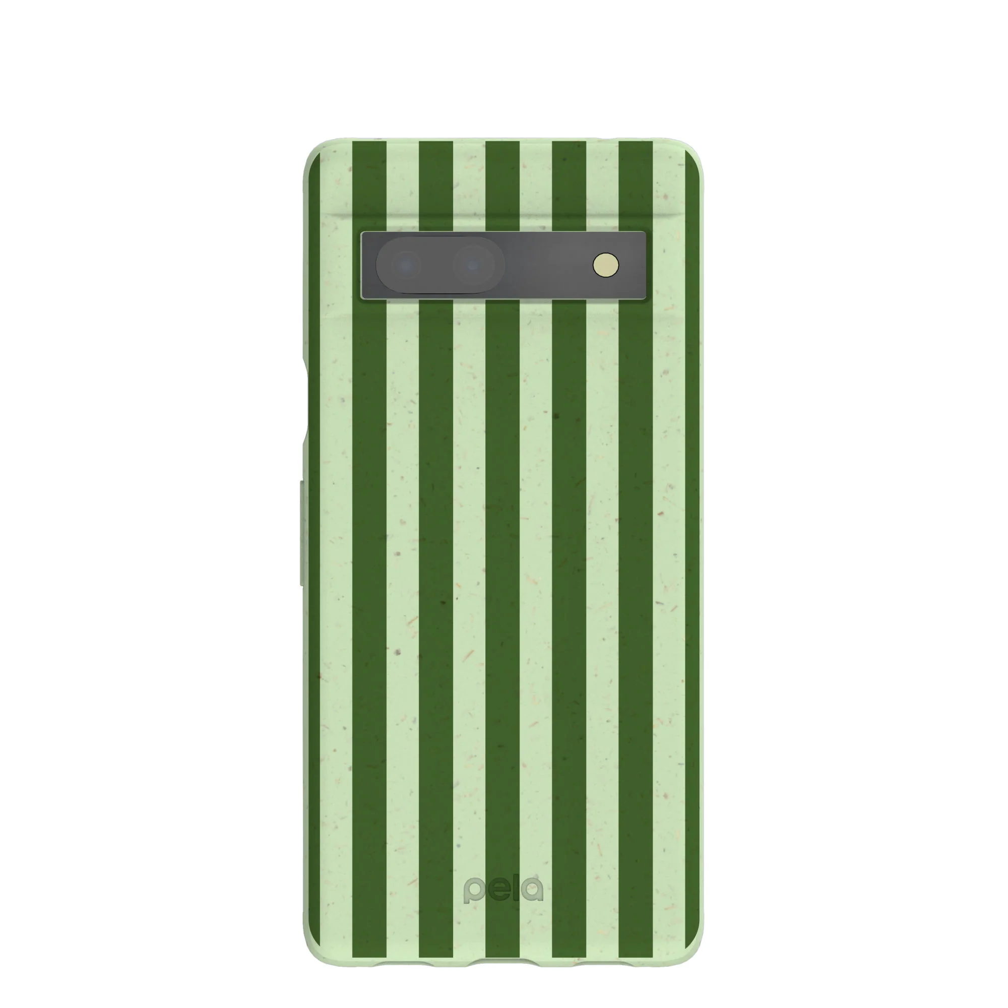 Sage Green Clover Stripes Google Pixel 7a Case