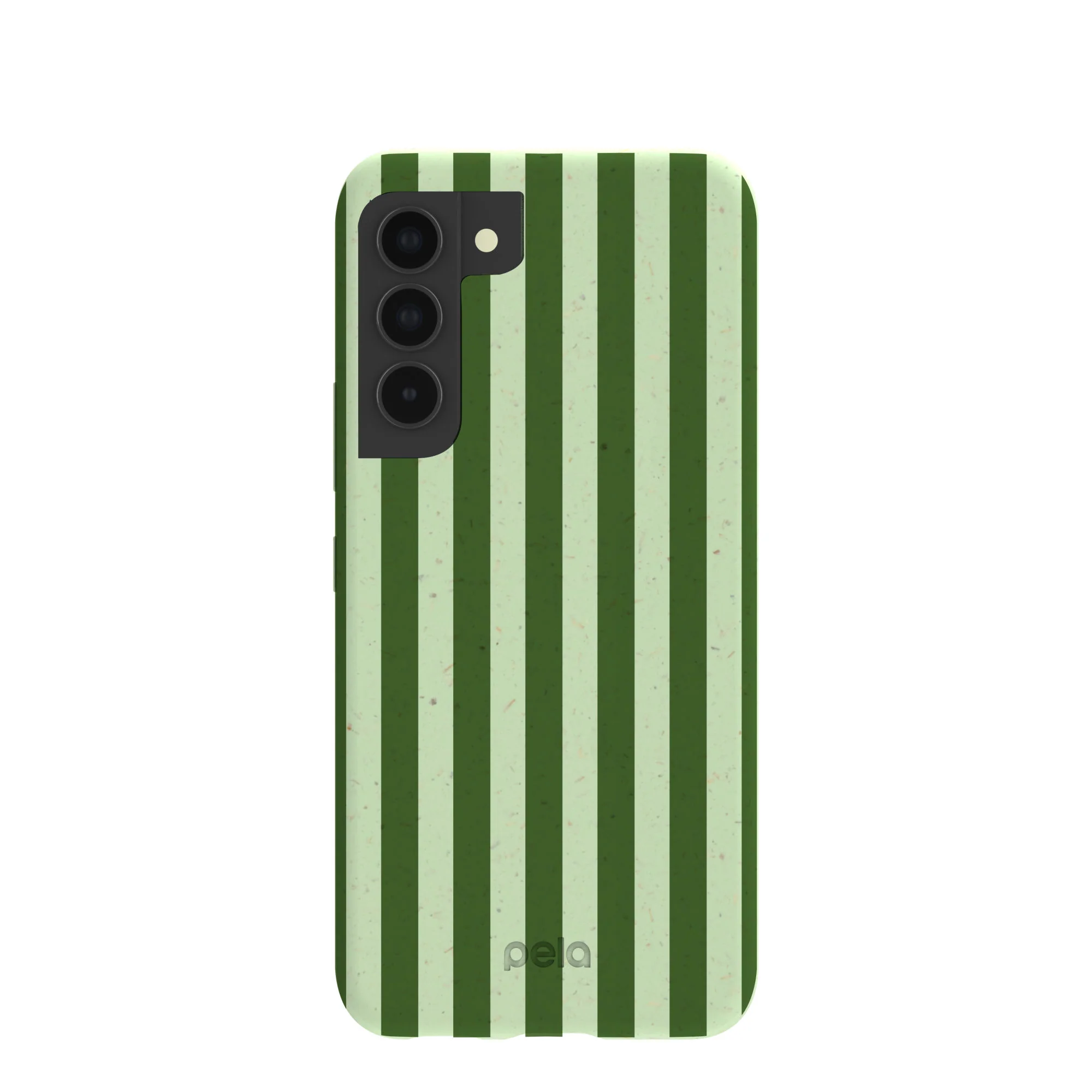 Sage Green Clover Stripes Samsung Galaxy S22 Case