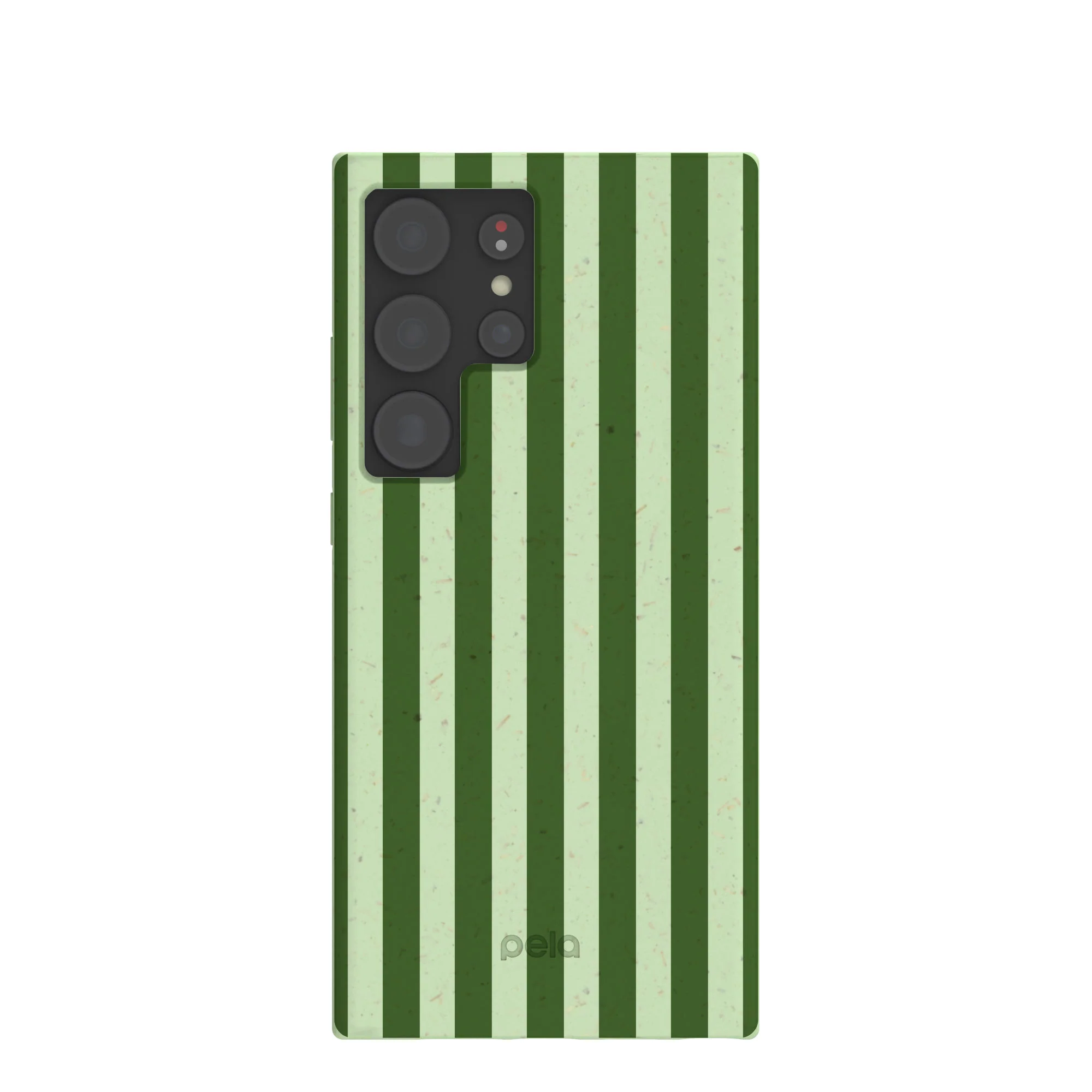 Sage Green Clover Stripes Samsung Galaxy S24 Ultra Case