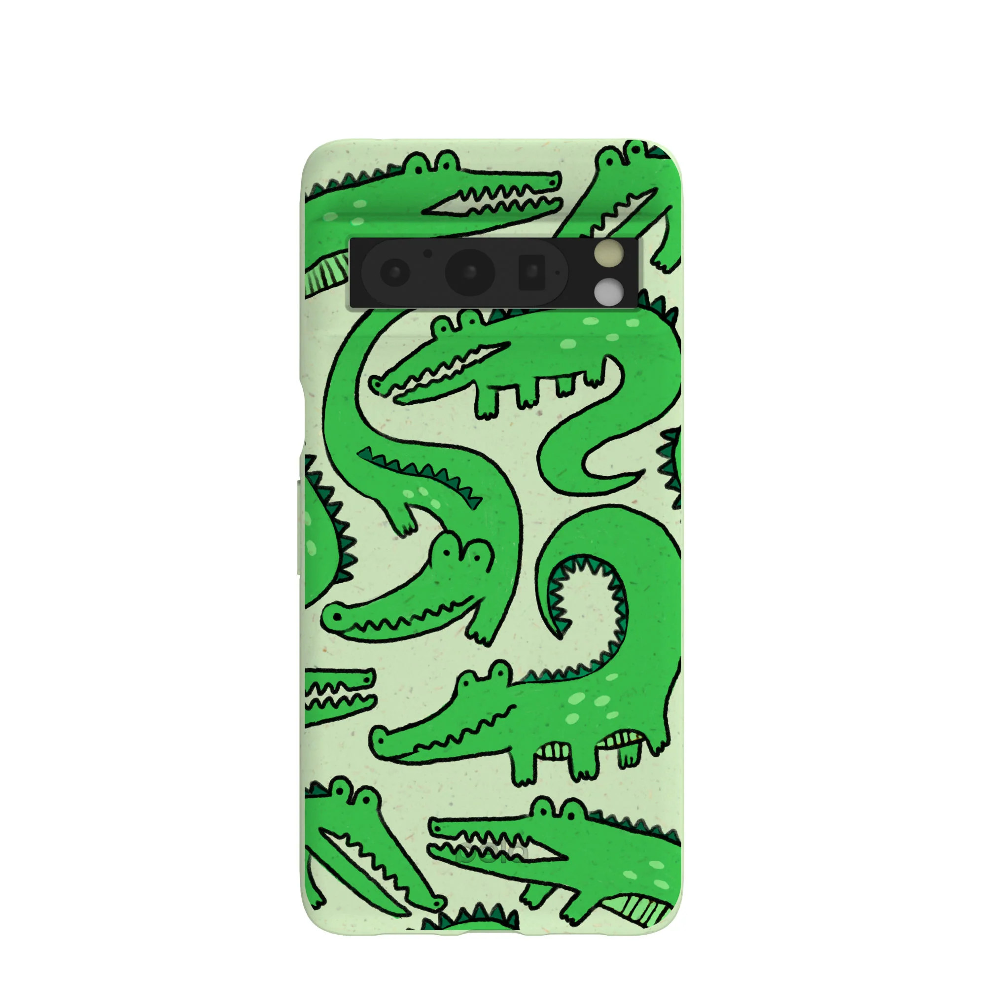 Sage Green Croc a Doodle Google Pixel 8 Pro Case