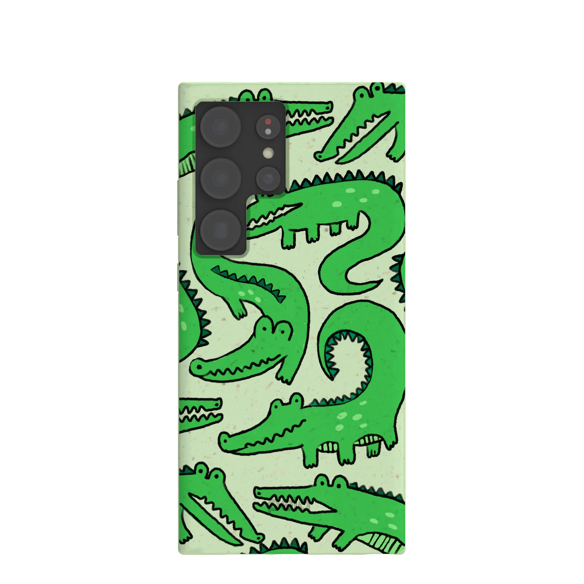 Sage Green Croc a Doodle Samsung Galaxy S24 Ultra Case