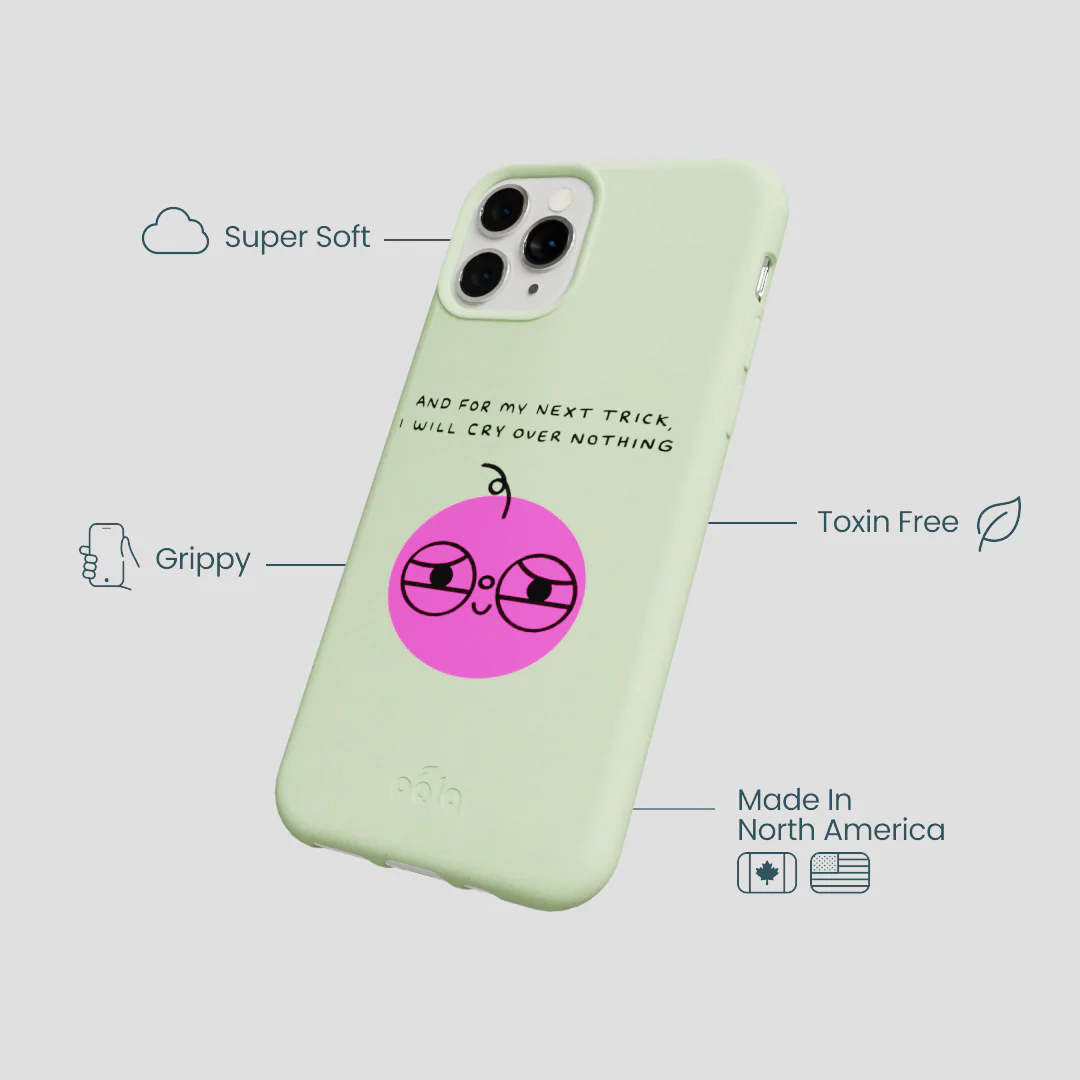 Sage Green Cry iPhone 11 Pro Case - Image 4