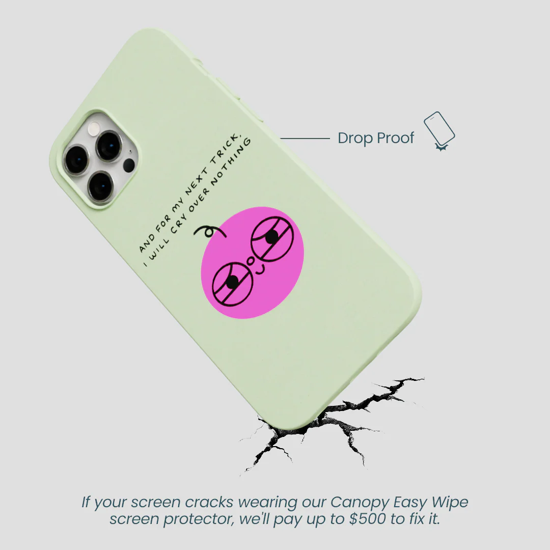 Sage Green Cry iPhone 12 Pro Max Case - Image 5