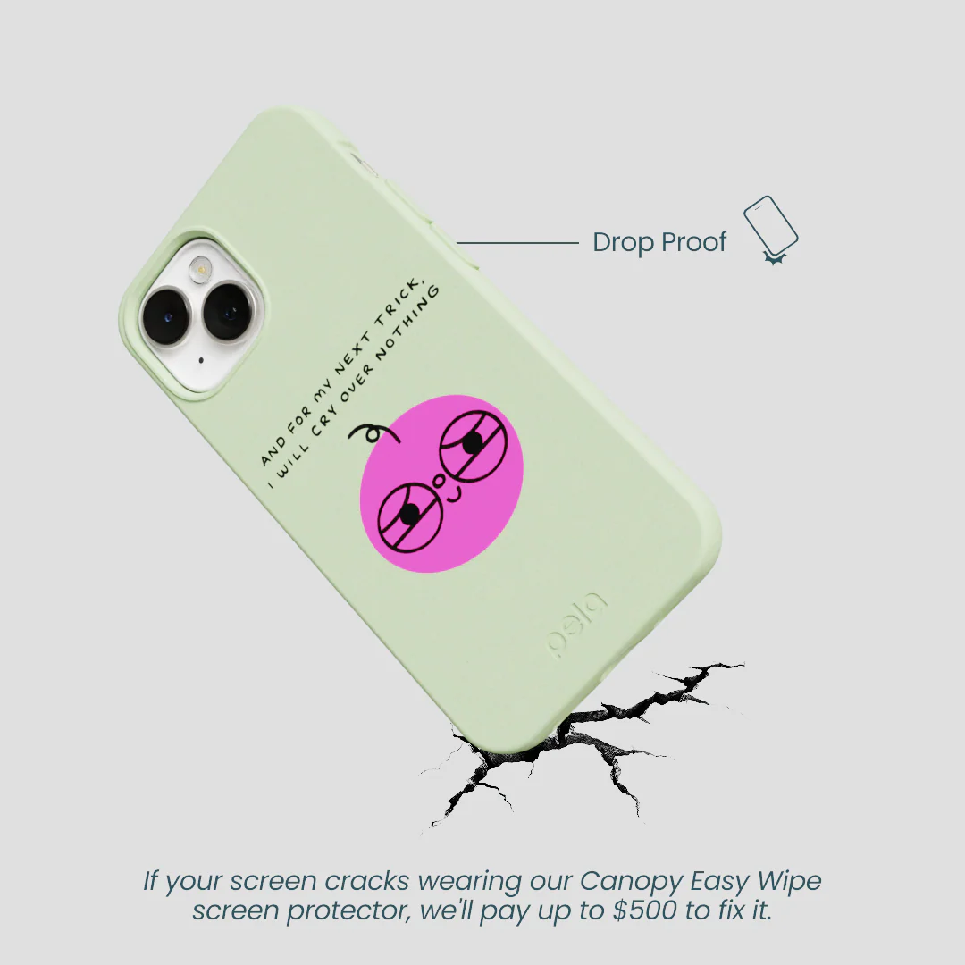 Sage Green Cry iPhone 13 Case - Image 5