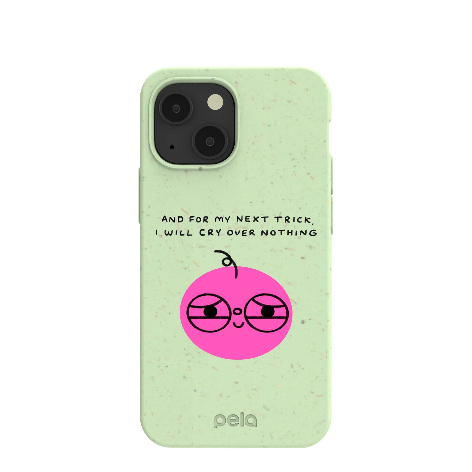 Sage Green Cry iPhone 13 Mini Case