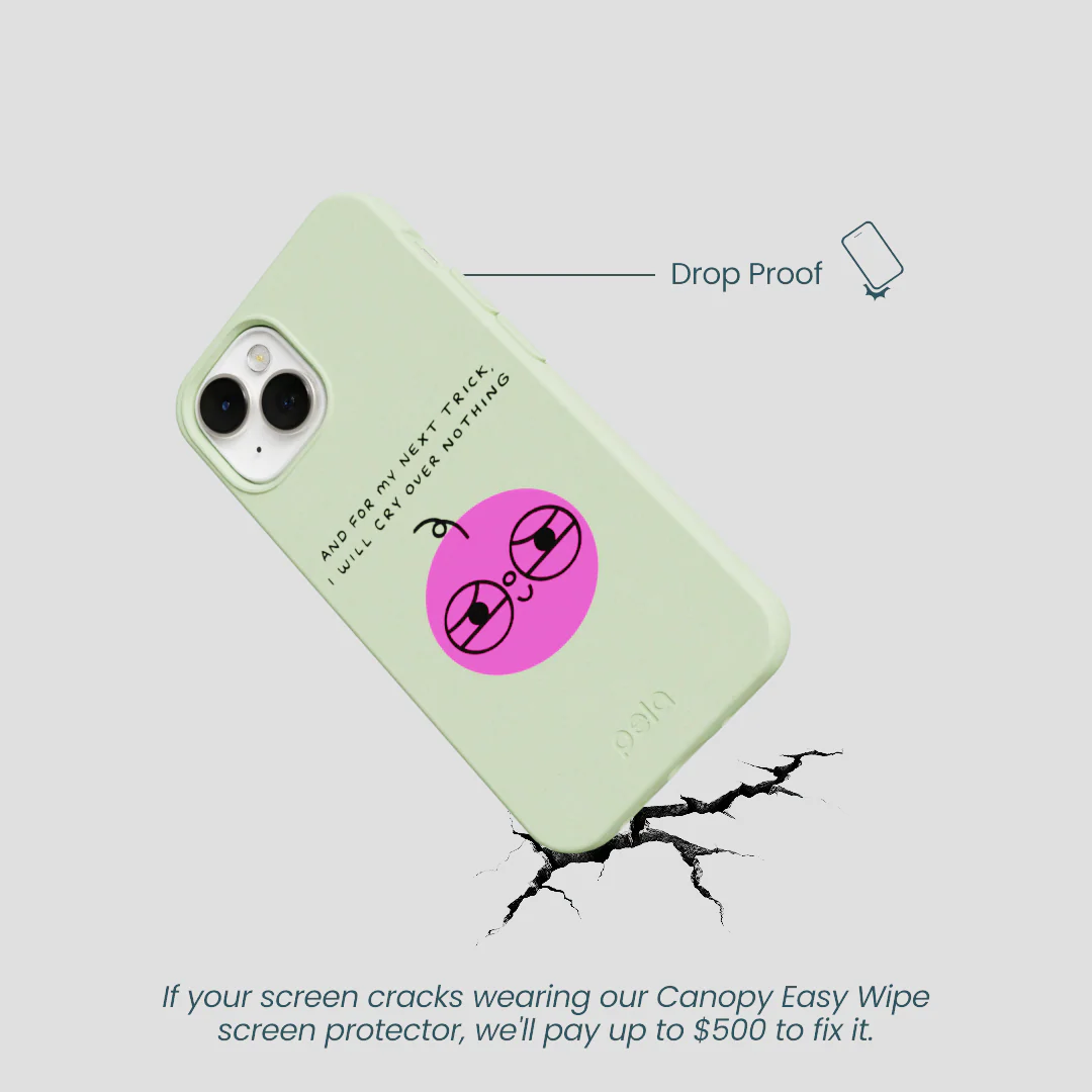 Sage Green Cry iPhone 13 Mini Case - Image 5