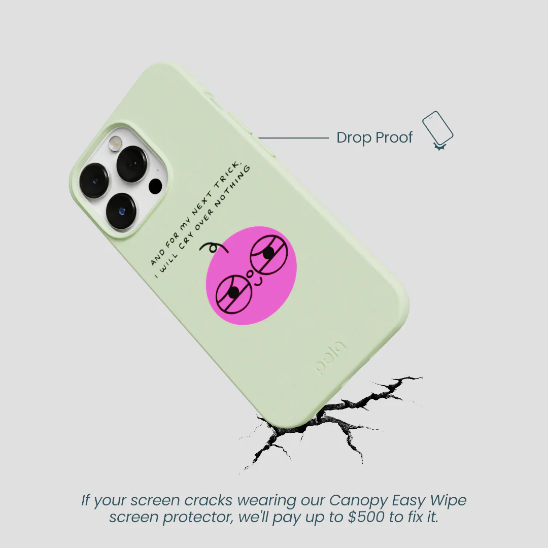 Sage Green Cry iPhone 13 Pro Case - Image 5