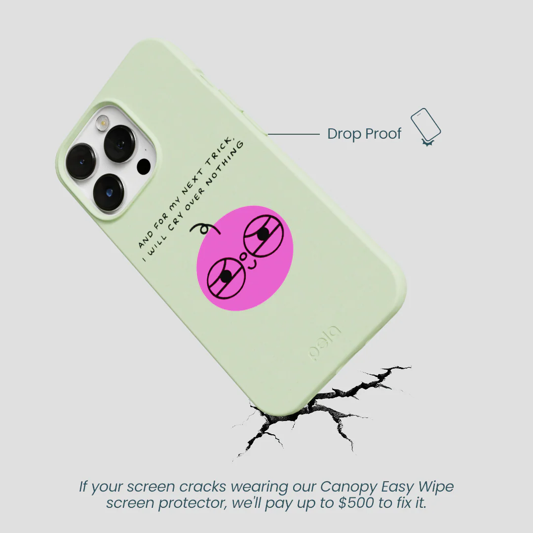 Sage Green Cry iPhone 13 Pro Max Case - Image 5