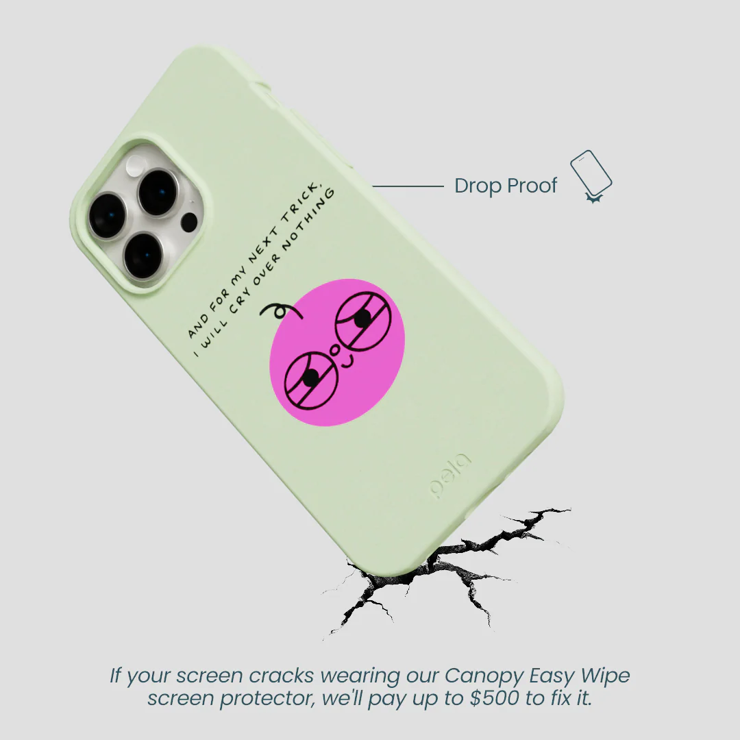 Sage Green Cry iPhone 14 Pro Max Case - Image 5