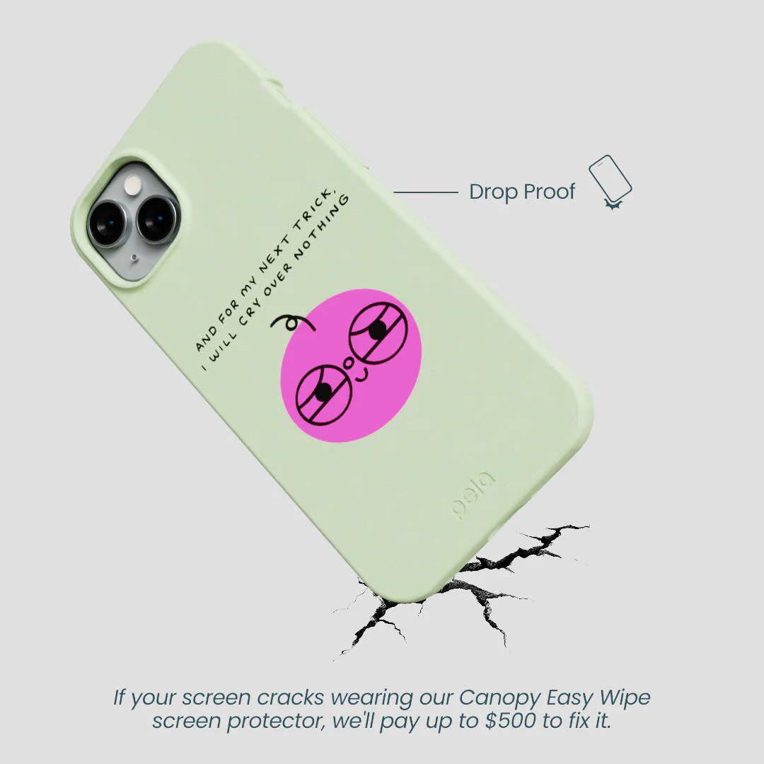 Sage Green Cry iPhone 15 Plus Case - Image 5
