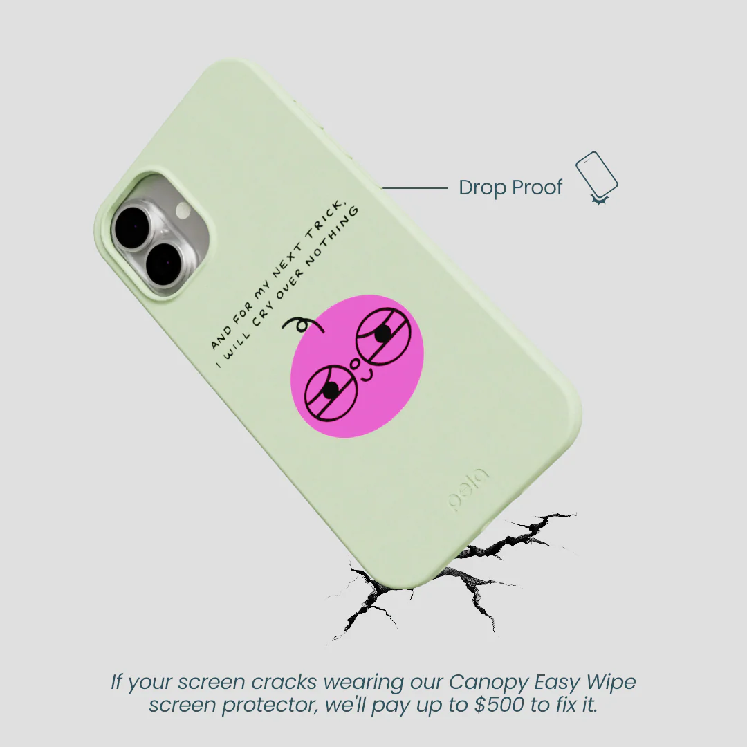 Sage Green Cry iPhone 16 Plus Case - Image 5