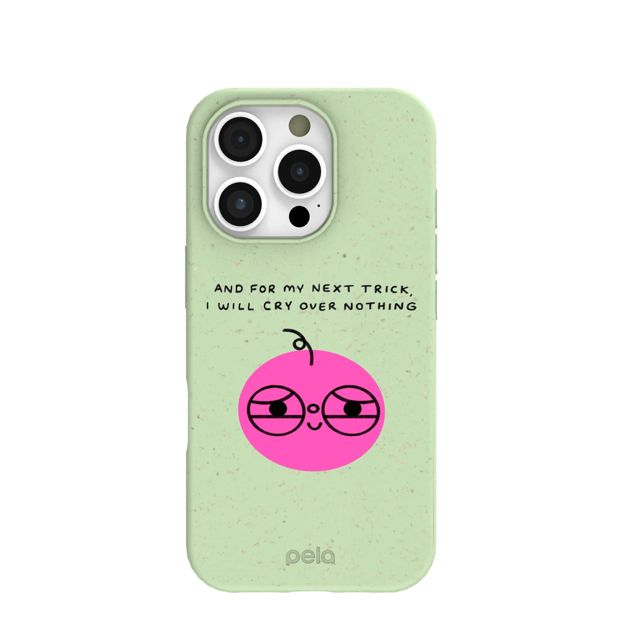 Sage Green Cry iPhone 16 Pro Case