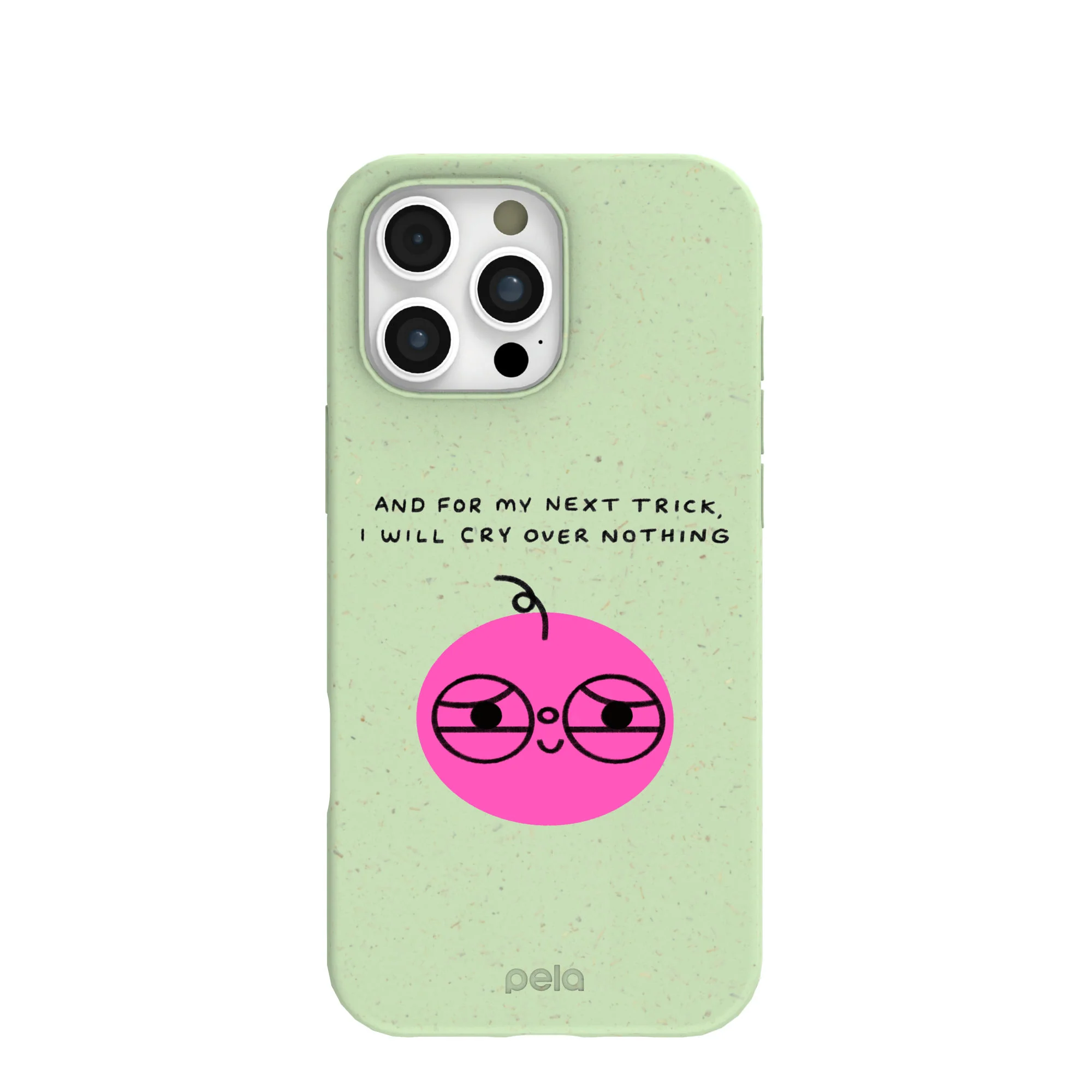 Sage Green Cry iPhone 16 Pro Max Case