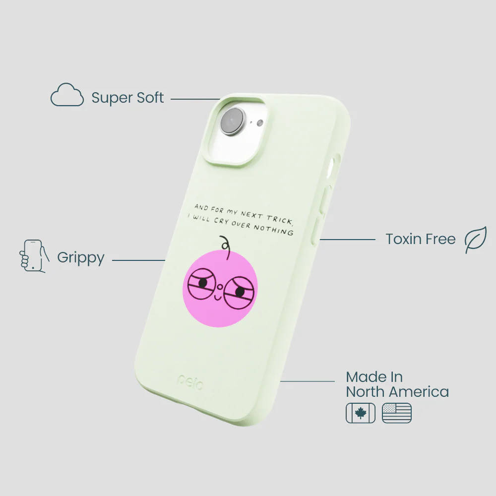 Sage Green Cry iPhone 16e/17e Case - Image 4
