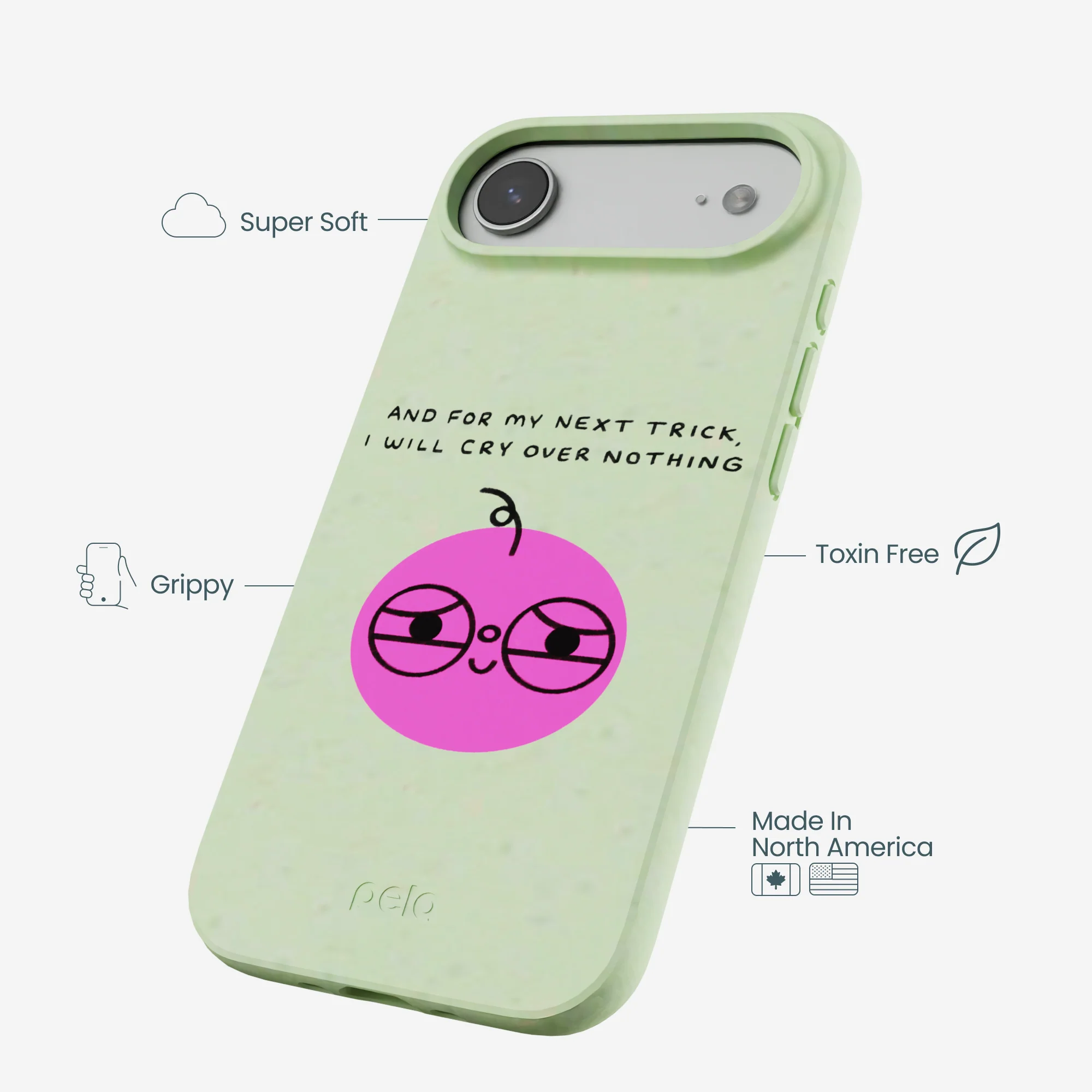 Sage Green Cry iPhone Air Case - Image 4