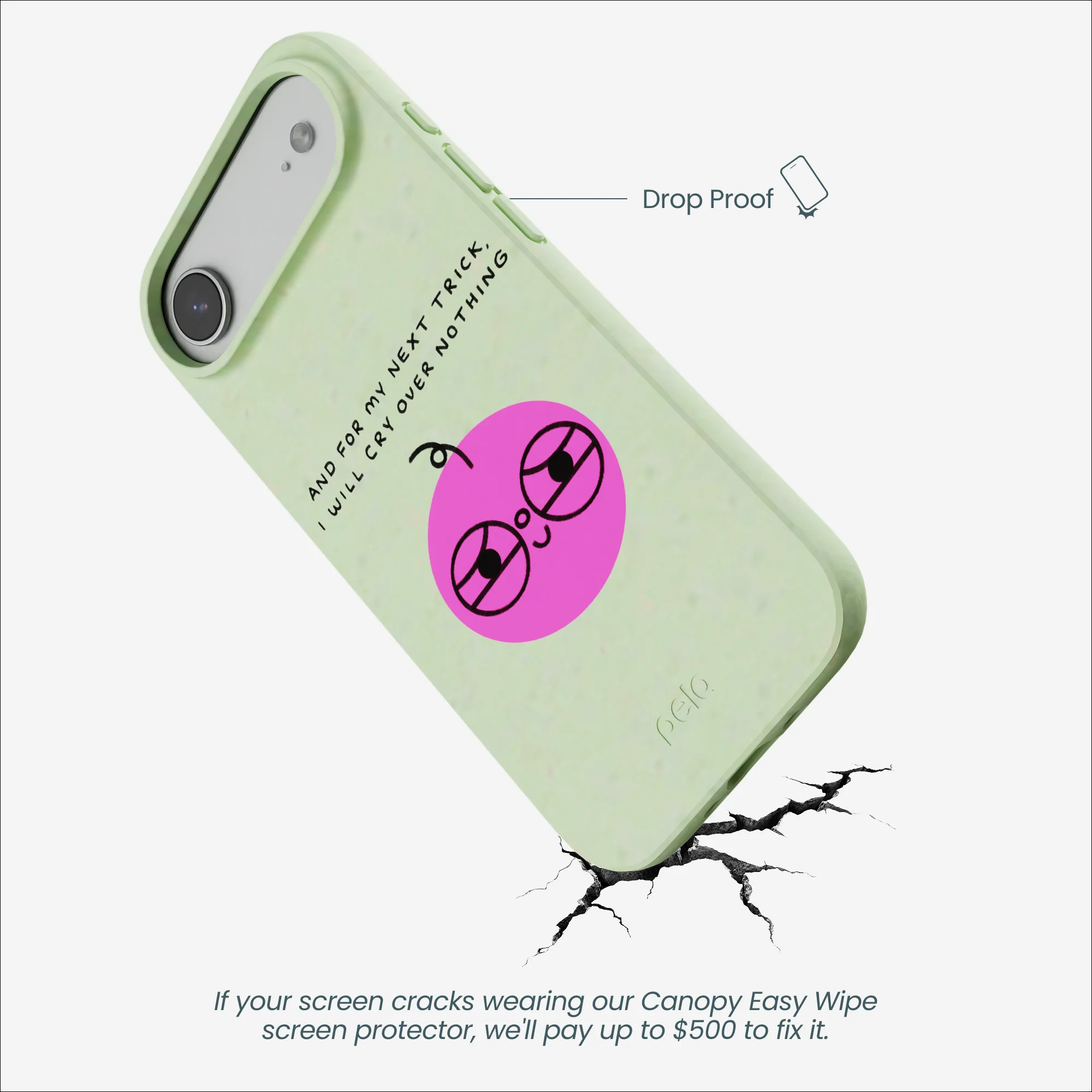 Sage Green Cry iPhone Air Case - Image 5