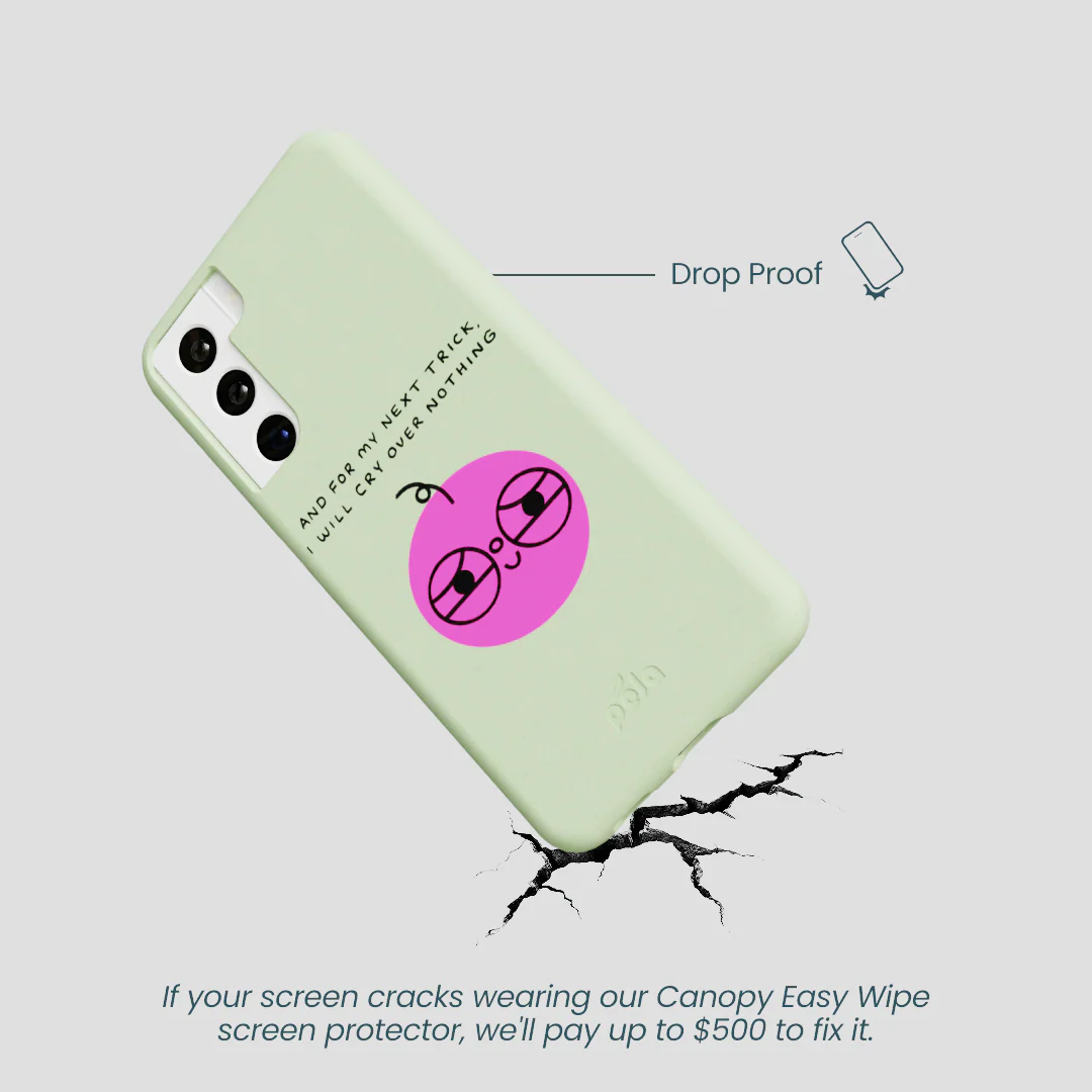 Sage Green Cry Samsung Galaxy S21 Case - Image 5
