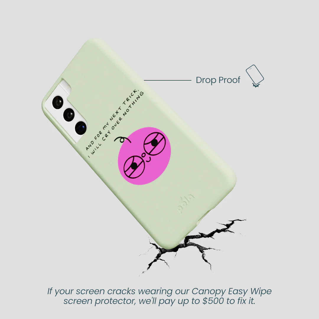 Sage Green Cry Samsung Galaxy S22 Case - Image 5