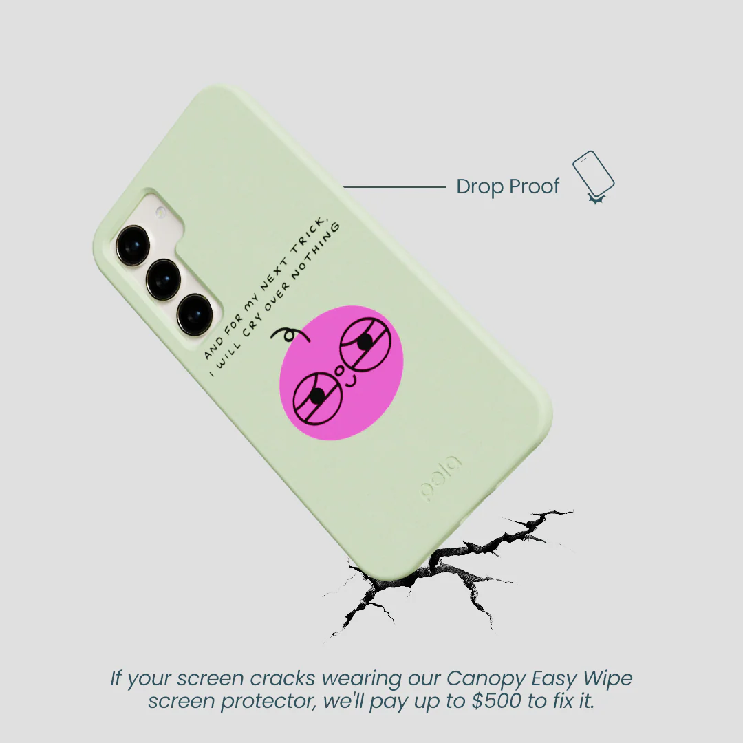 Sage Green Cry Samsung Galaxy S24 Case - Image 5