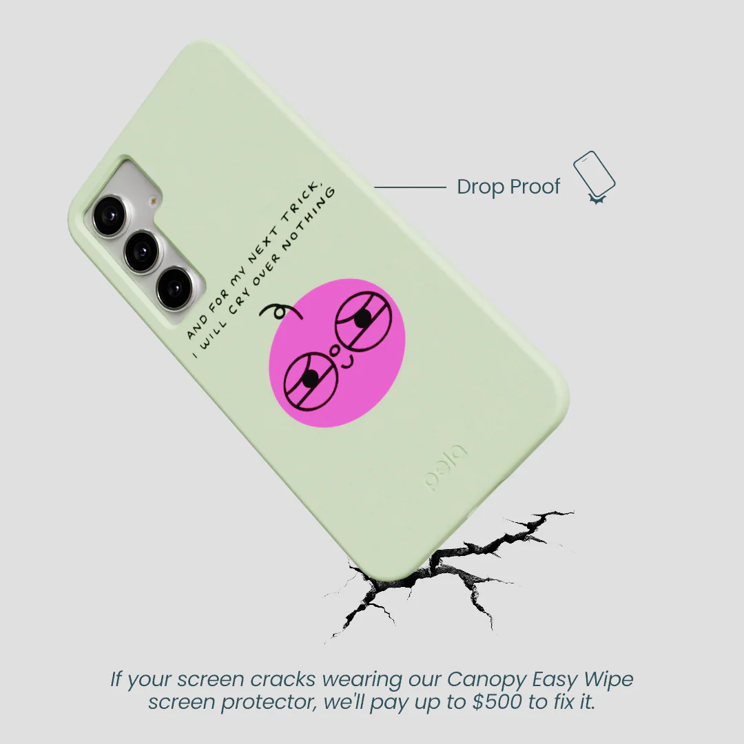Sage Green Cry Samsung Galaxy S25+(Plus) Case - Image 5