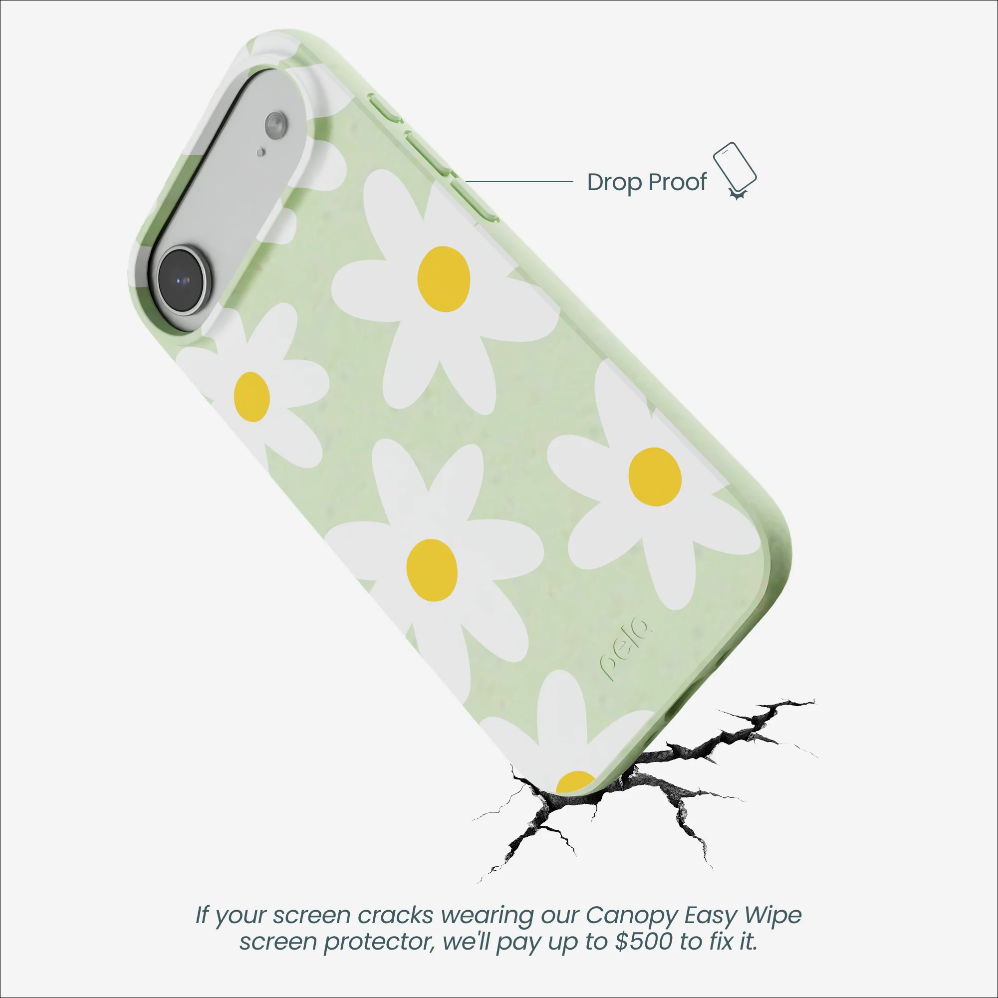 Sage Green Daisy iPhone Air Case - Image 5