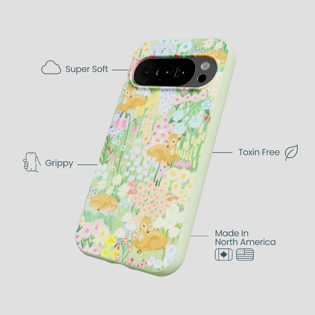 Sage Green Deer Dreams Google Pixel 10/10 Pro Case - Image 4