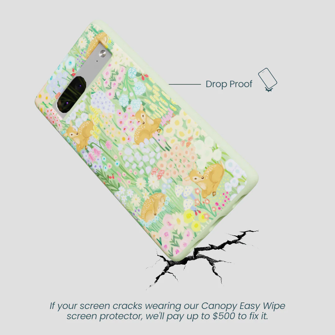 Sage Green Deer Dreams Google Pixel 7 Case - Image 5