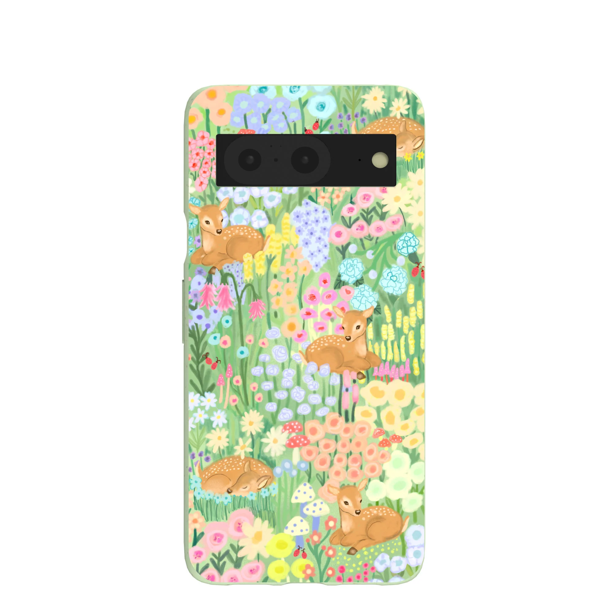 Sage Green Deer Dreams Google Pixel 8 Case