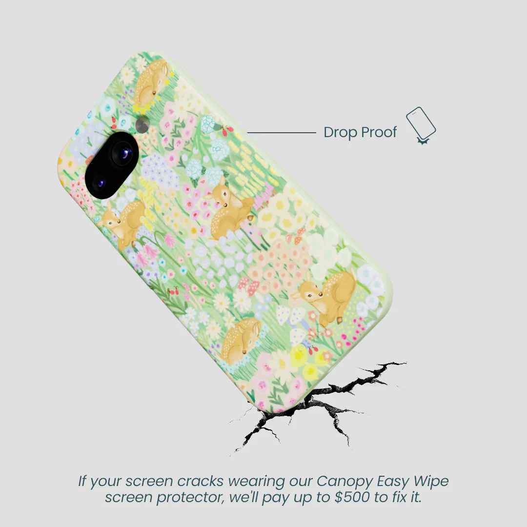 Sage Green Deer Dreams Google Pixel 9a Case - Image 5