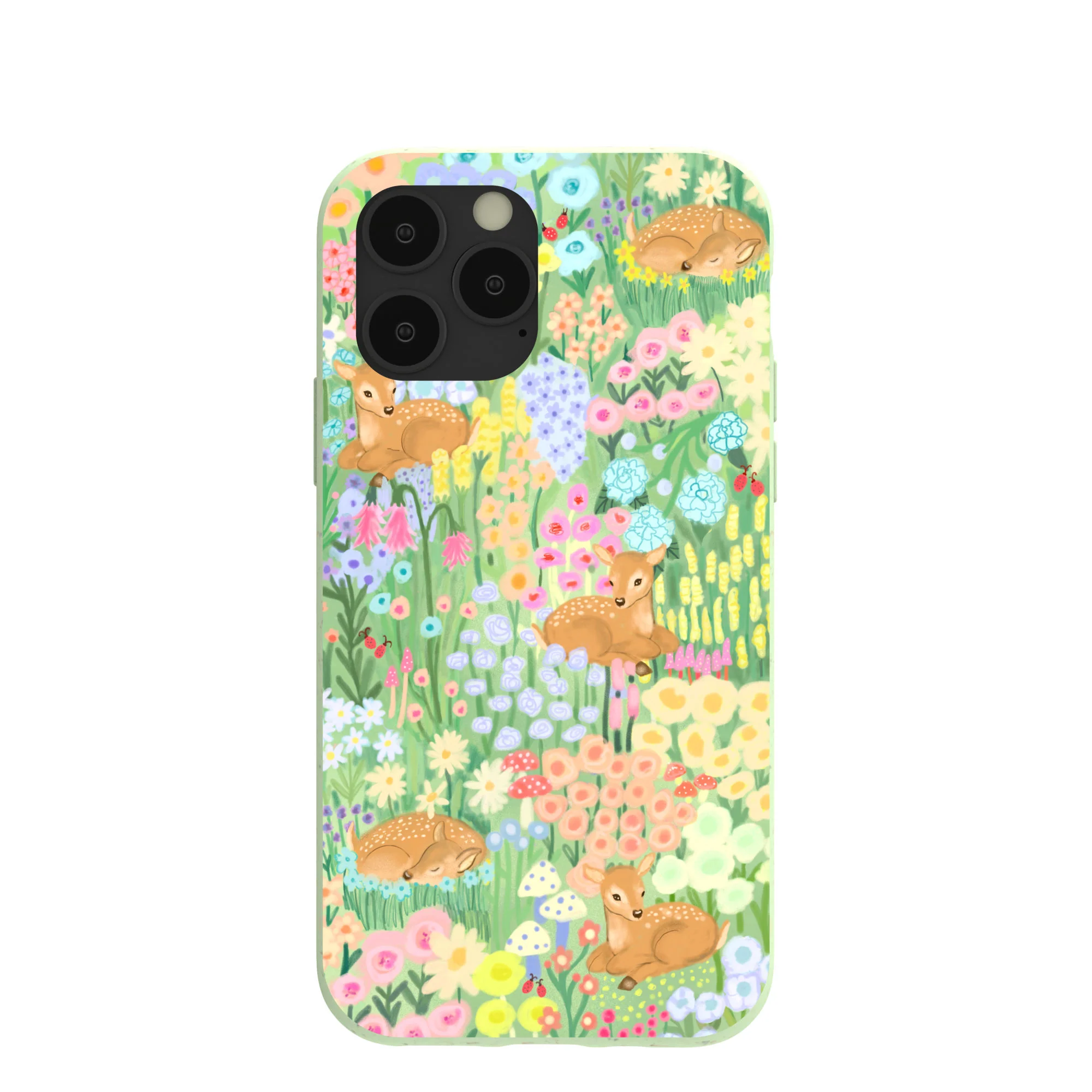 Sage Green Deer Dreams iPhone 11 Pro Case