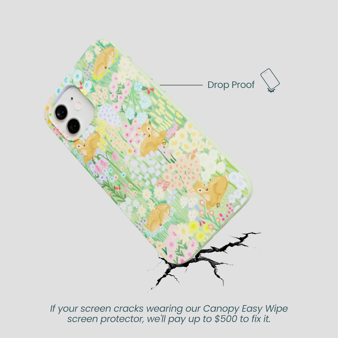 Sage Green Deer Dreams iPhone 12/ iPhone 12 Pro Case - Image 5