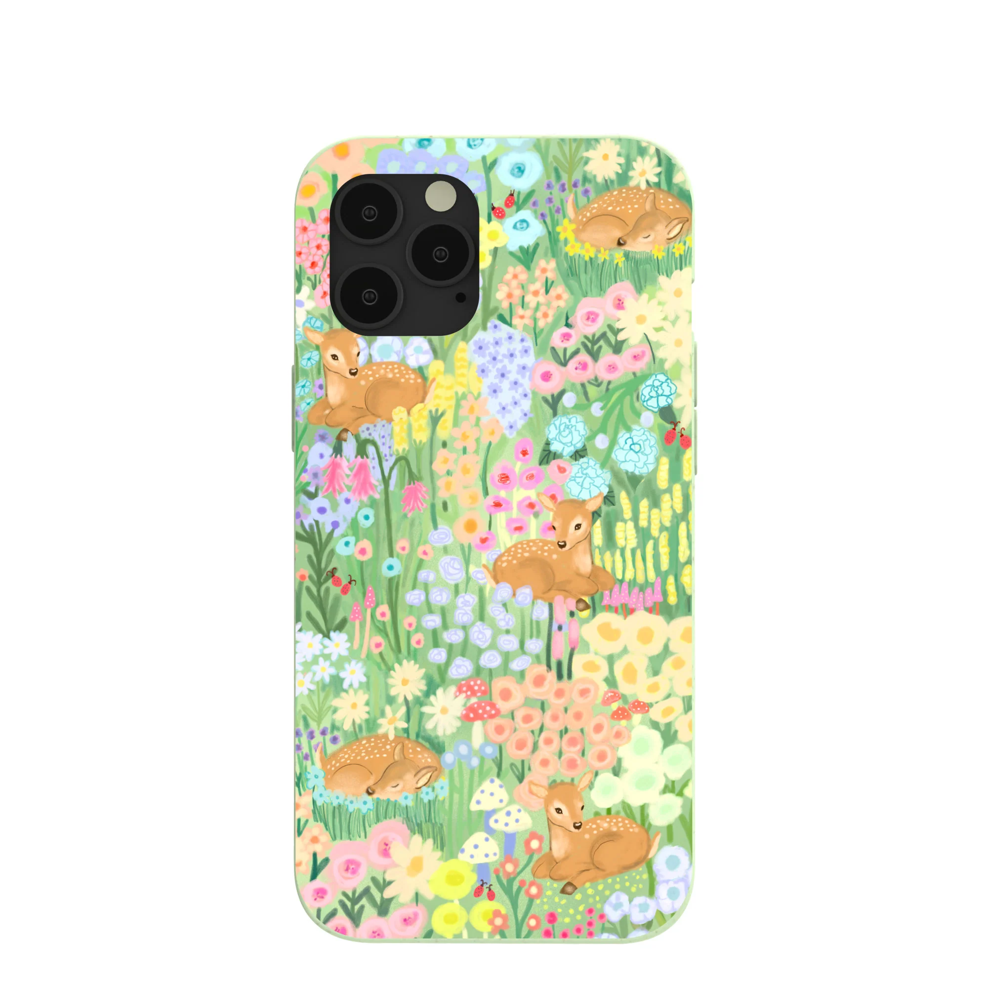Sage Green Deer Dreams iPhone 12 Pro Max Case