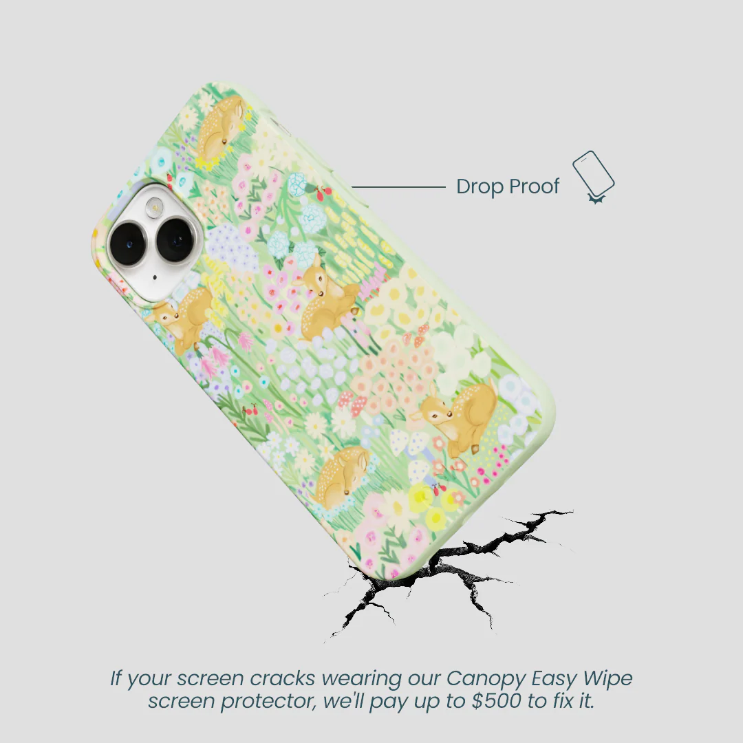 Sage Green Deer Dreams iPhone 13 Case - Image 5